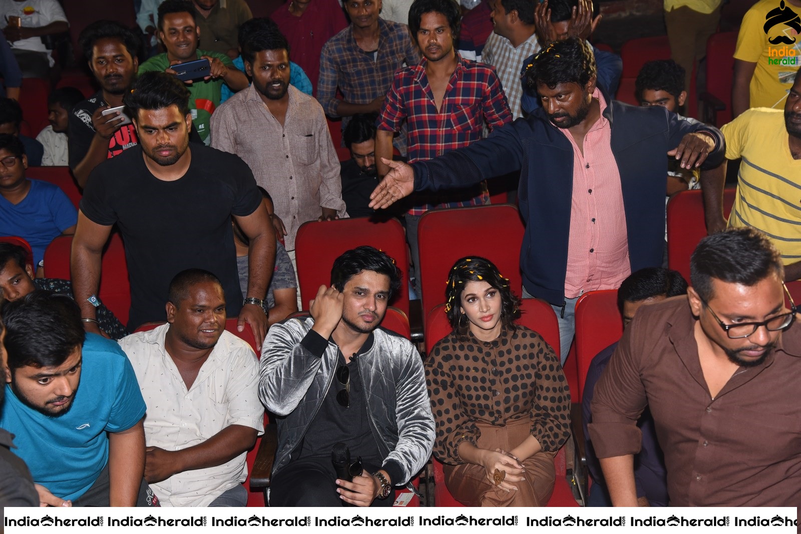 Actor Nikhil Siddhartha gets Surrounded by a Huge Crowd Set 1