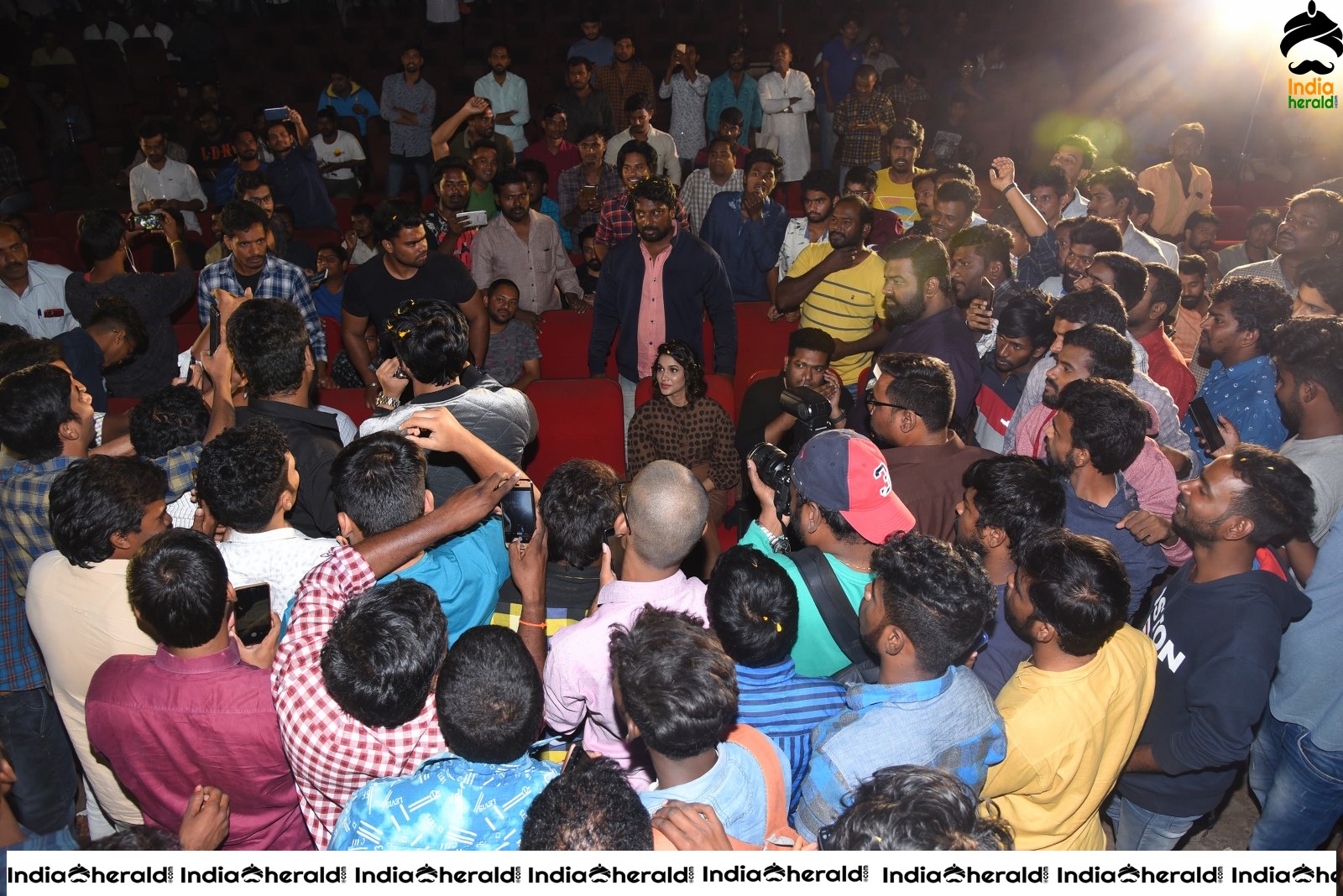 Actor Nikhil Siddhartha gets Surrounded by a Huge Crowd Set 2