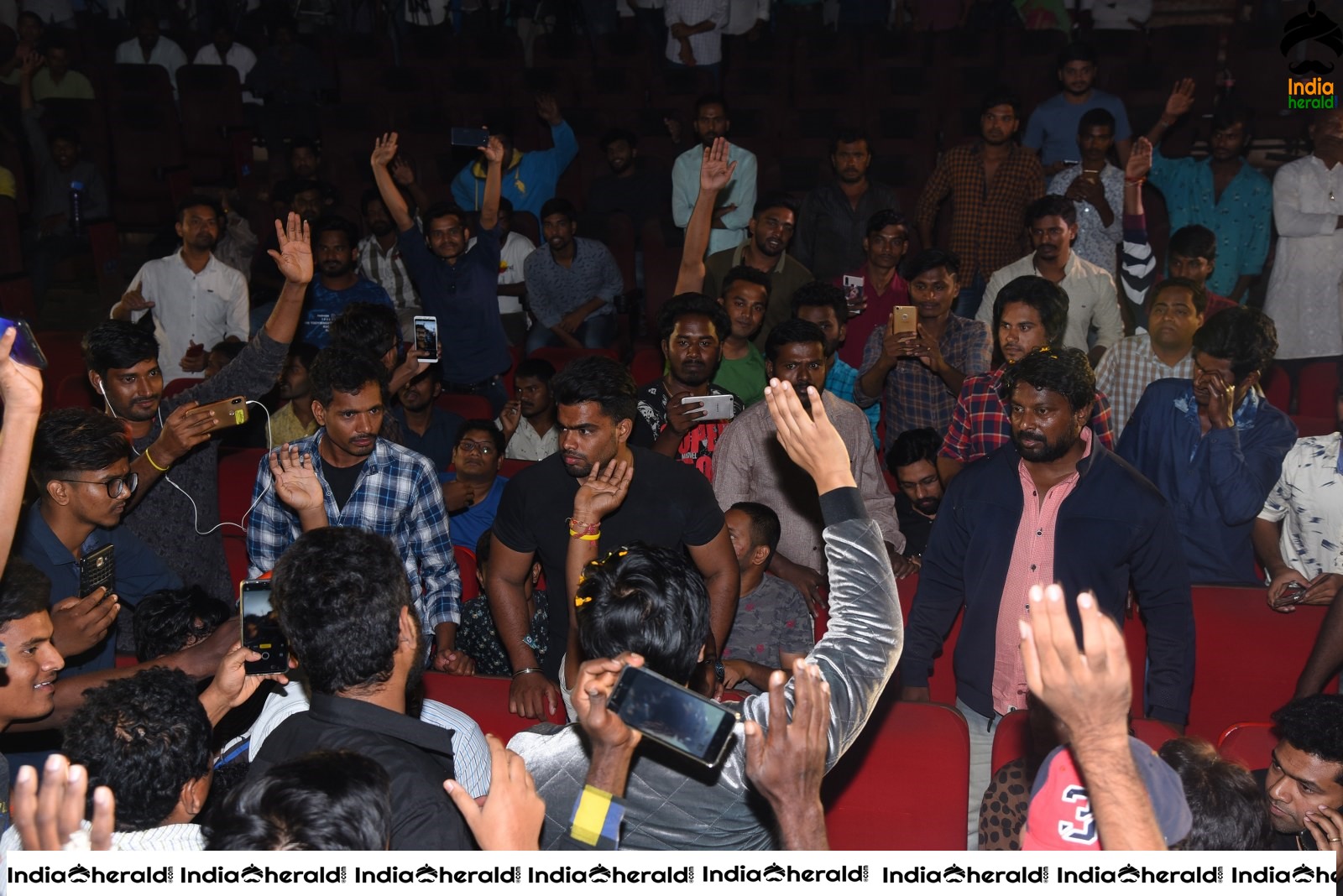Actor Nikhil Siddhartha gets Surrounded by a Huge Crowd Set 2