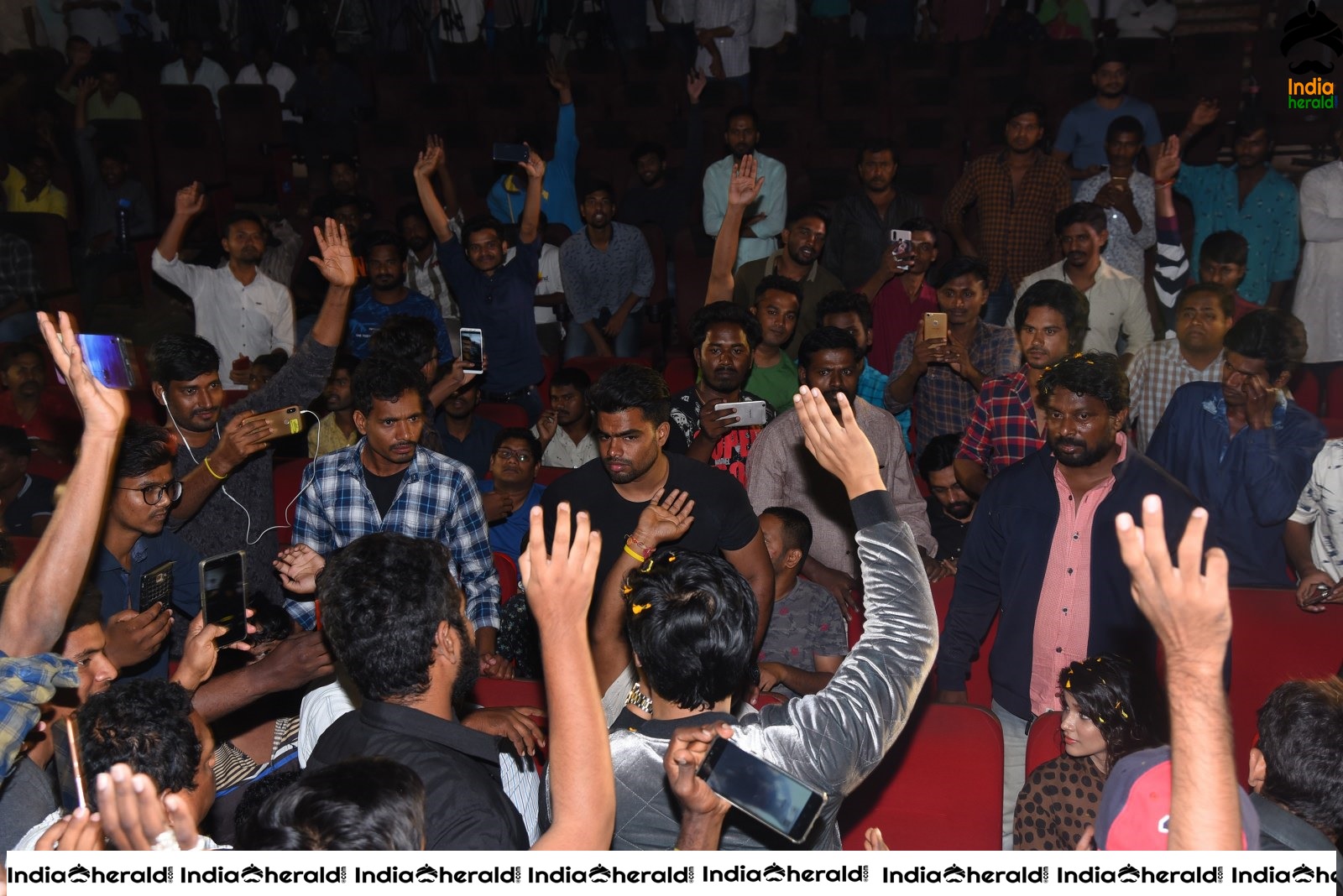 Actor Nikhil Siddhartha gets Surrounded by a Huge Crowd Set 2