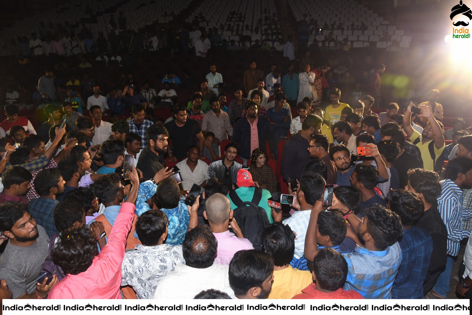 Actor Nikhil Siddhartha gets Surrounded by a Huge Crowd Set 2