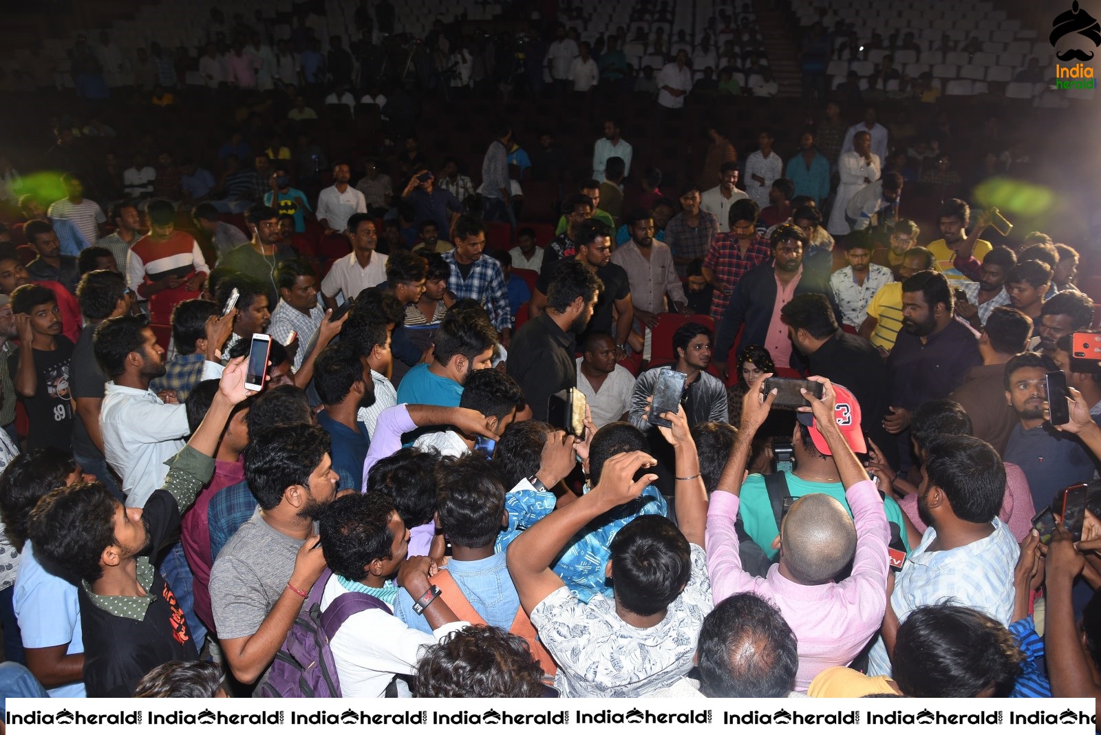 Actor Nikhil Siddhartha gets Surrounded by a Huge Crowd Set 2