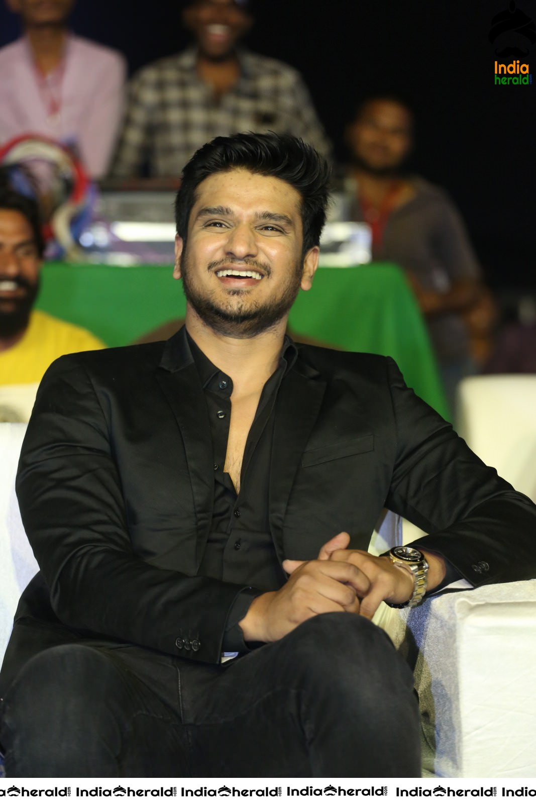 Actor Nikhil Siddhartha Photos from Arjun Suravaram Event Set 1