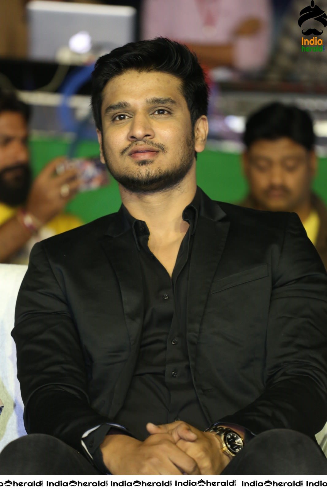 Actor Nikhil Siddhartha Photos from Arjun Suravaram Event Set 1