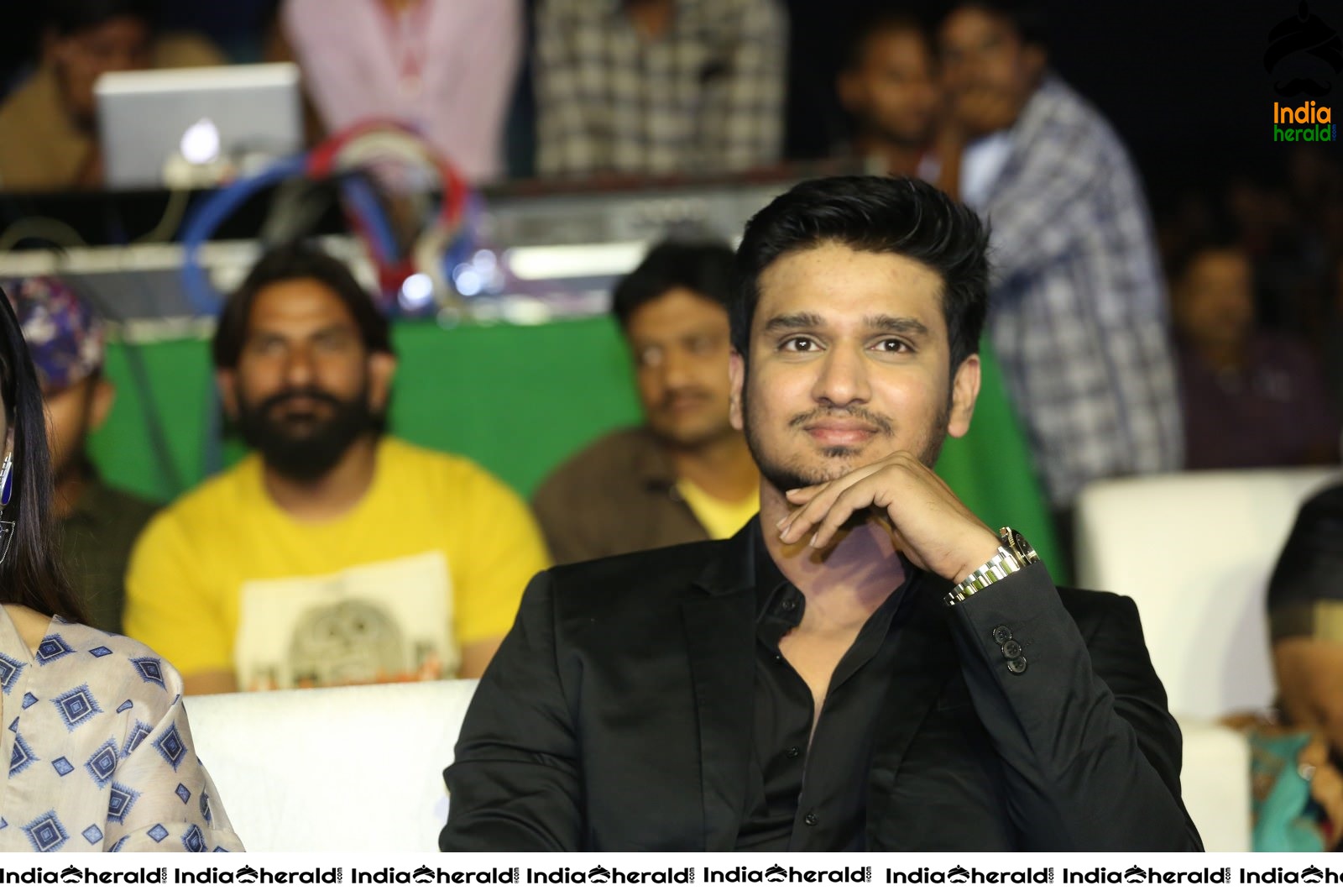 Actor Nikhil Siddhartha Photos from Arjun Suravaram Event Set 1