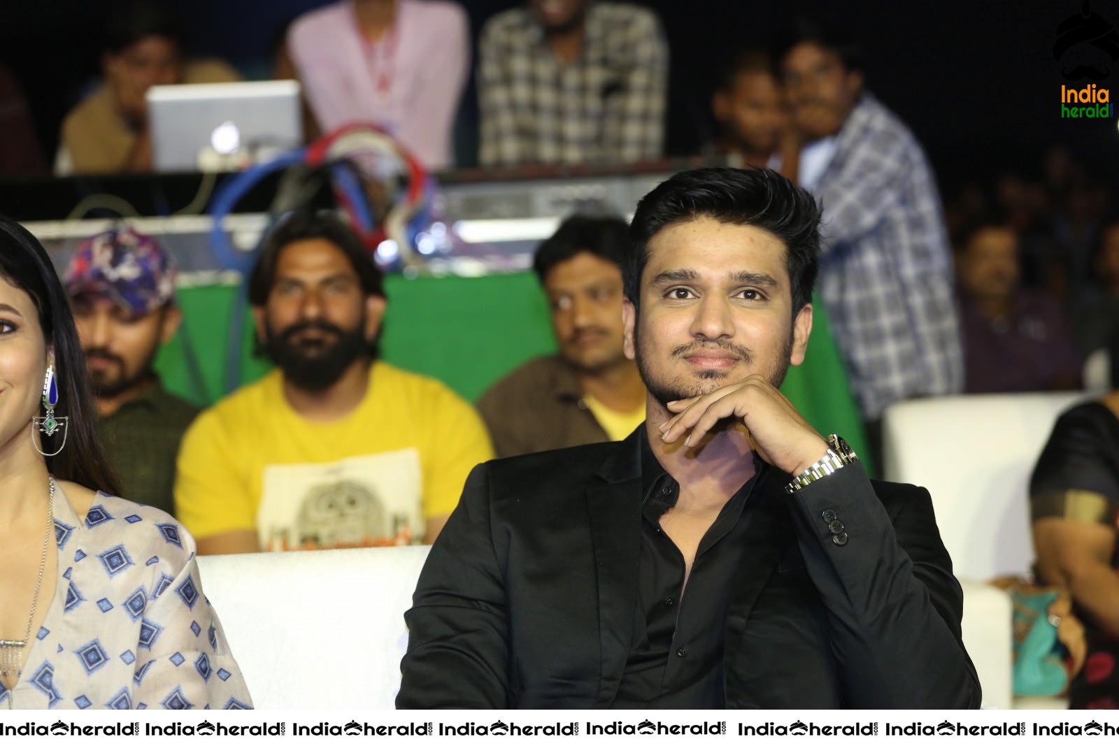 Actor Nikhil Siddhartha Photos from Arjun Suravaram Event Set 1