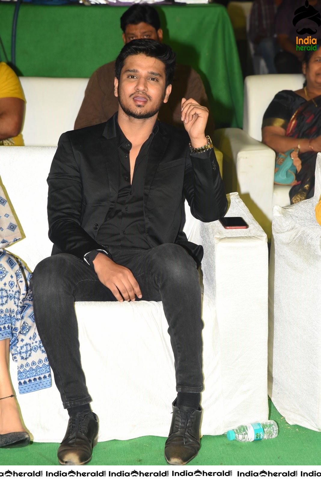 Actor Nikhil Siddhartha Photos from Arjun Suravaram Event Set 2