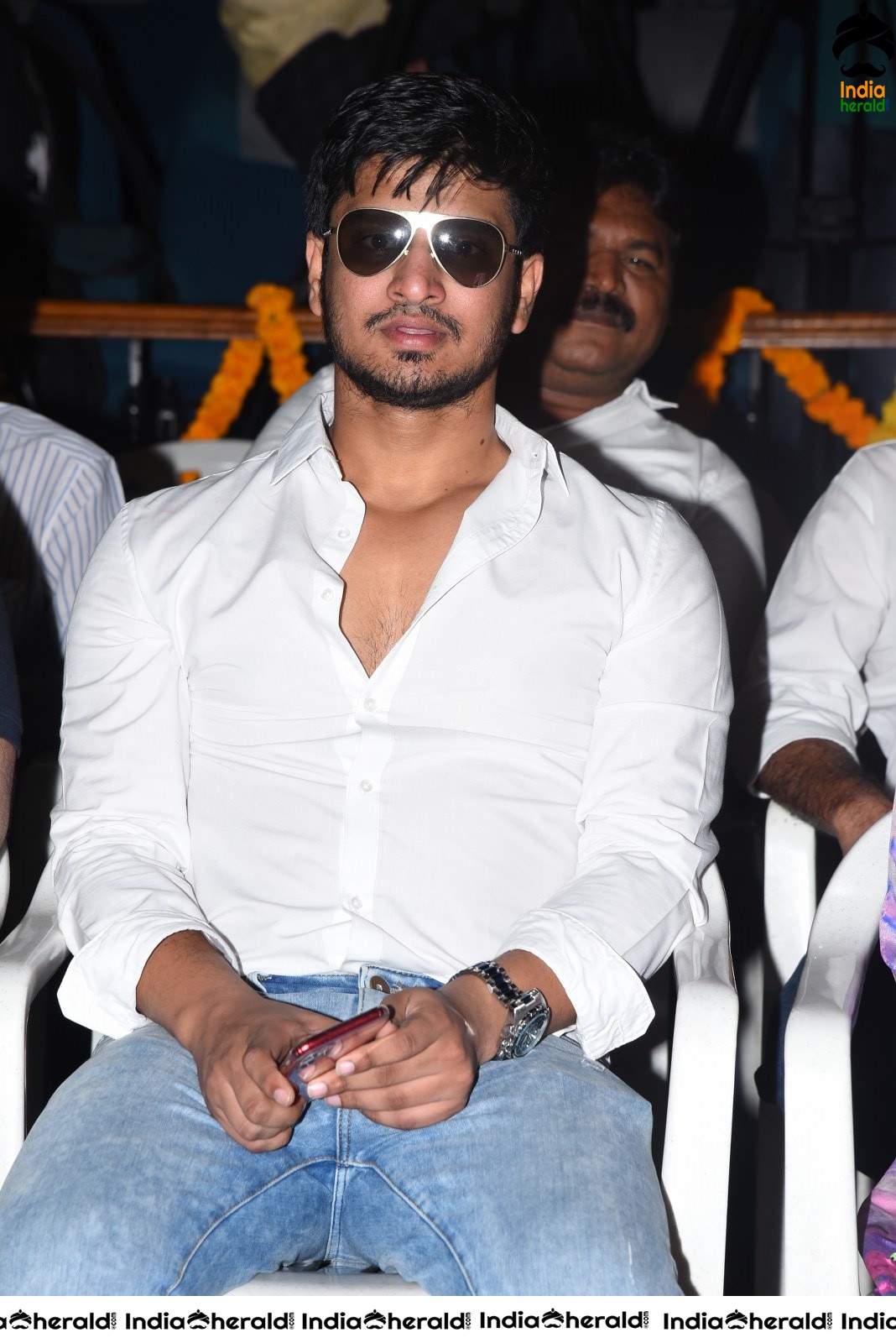 Actor Nikhil Siddhartha Stills from Arjun Suravaram Success Meet Set 1