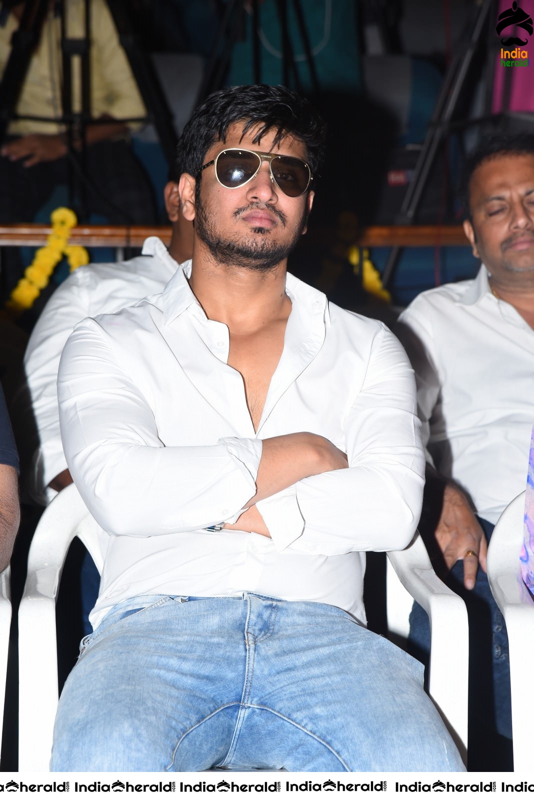 Actor Nikhil Siddhartha Stills from Arjun Suravaram Success Meet Set 1