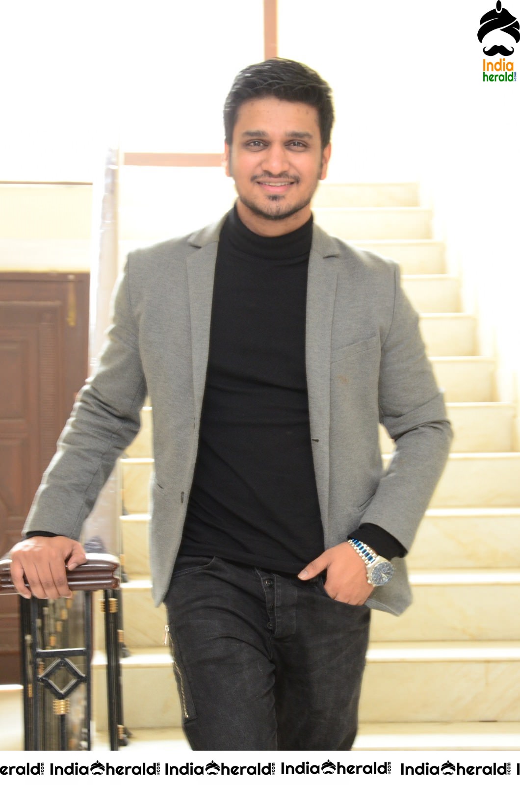 Actor Nikhil Sidhartha looking dapper in these stills Set 1