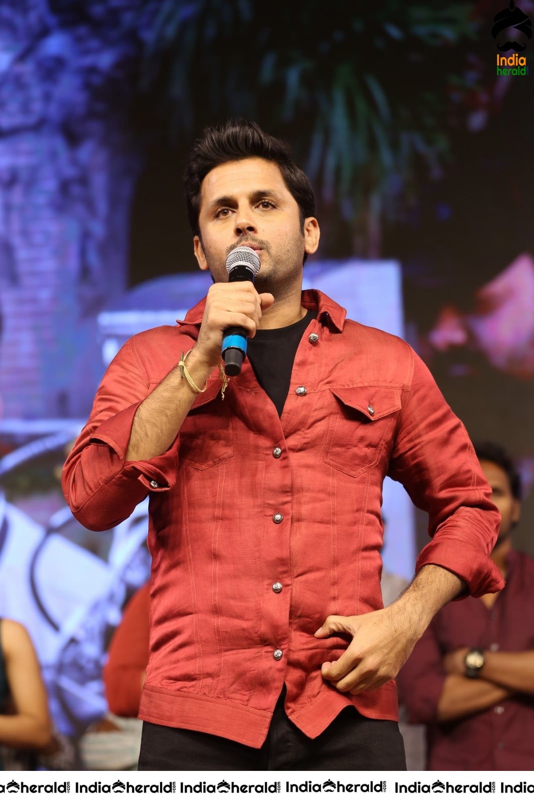 Actor Nithiin Latest Stills from Bheeshma event Set 2
