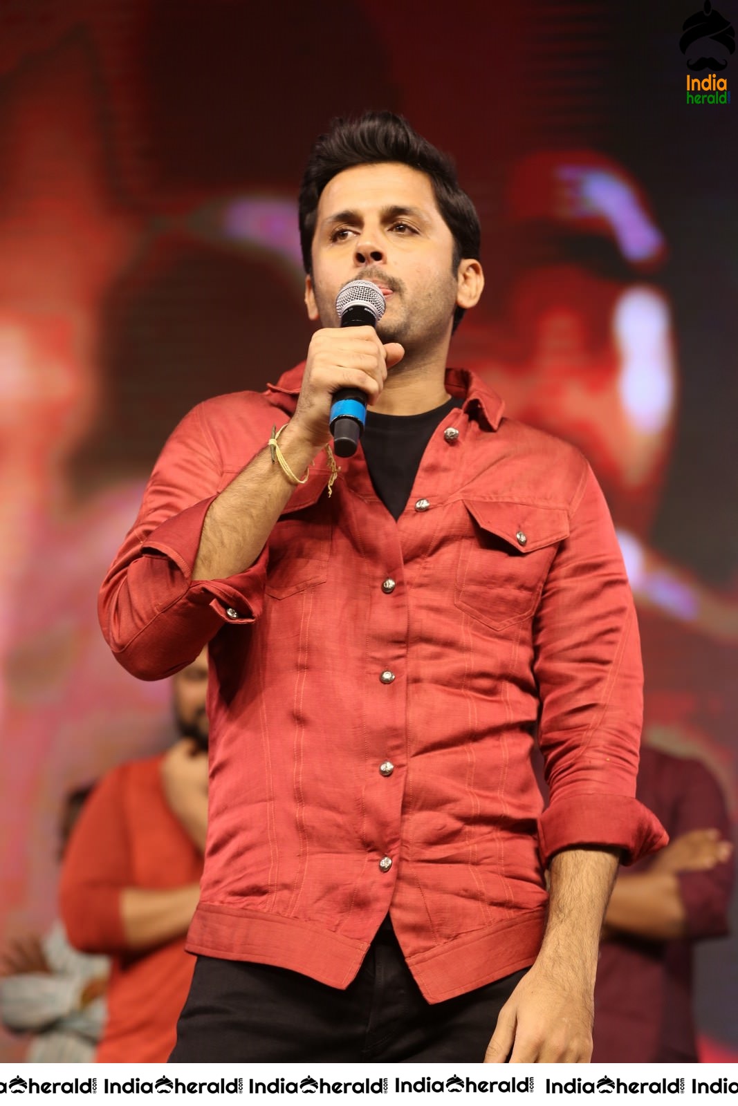 Actor Nithiin Latest Stills from Bheeshma event Set 2