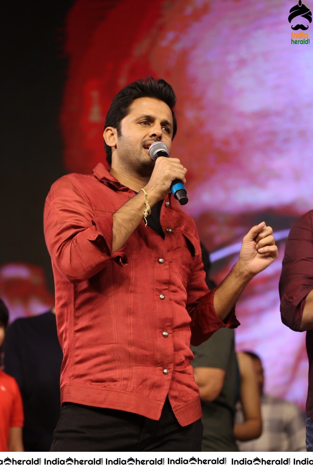 Actor Nithiin Latest Stills from Bheeshma event Set 2