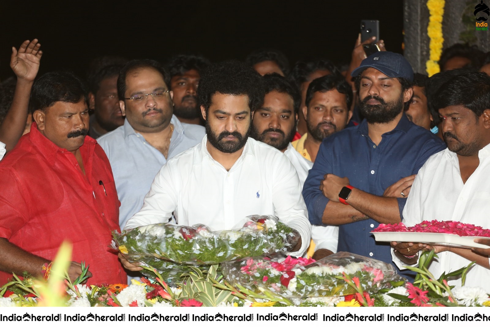 Actor NTR and Kalyan Ram visits NTR GHAT Set 2