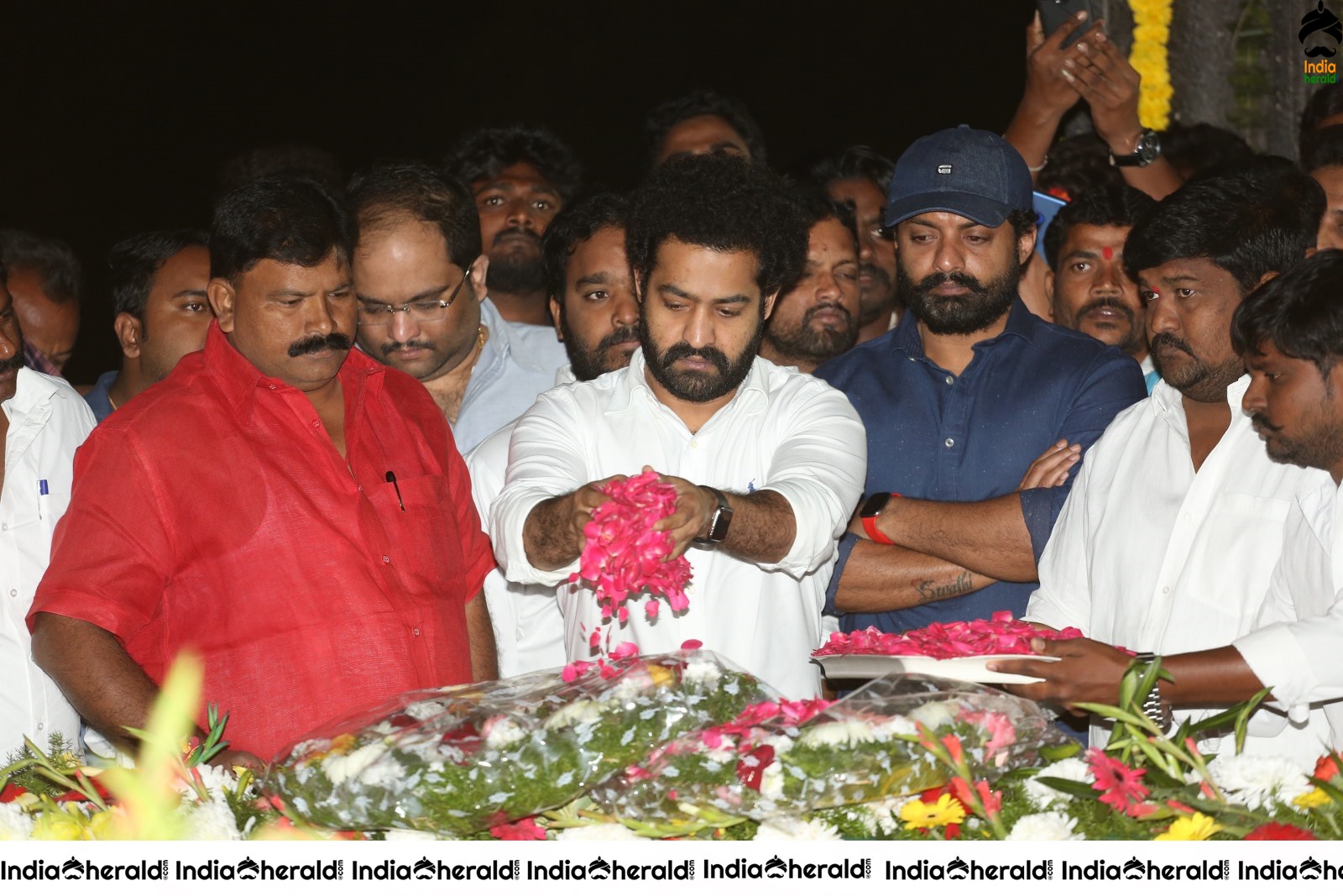 Actor NTR and Kalyan Ram visits NTR GHAT Set 2