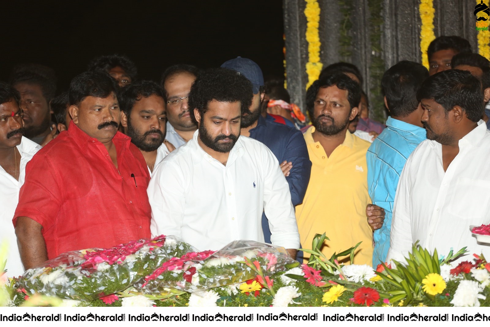 Actor NTR and Kalyan Ram visits NTR GHAT Set 3