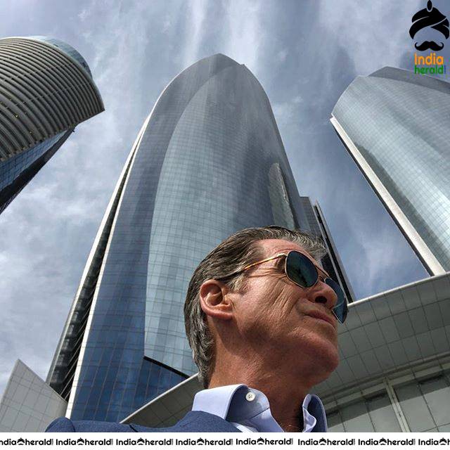 Actor Pierce Brosnan Rare Photos Collection Set 1