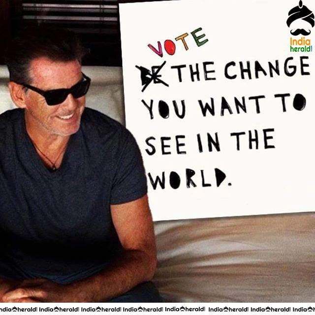 Actor Pierce Brosnan Rare Photos Collection Set 1