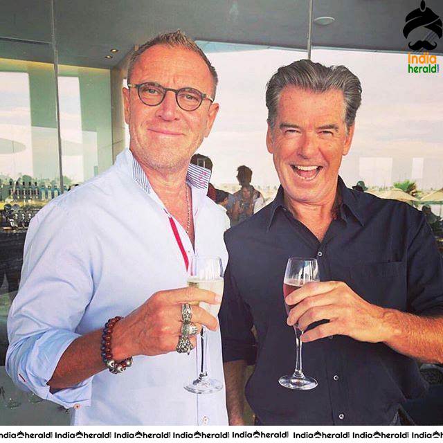 Actor Pierce Brosnan Rare Photos Collection Set 1