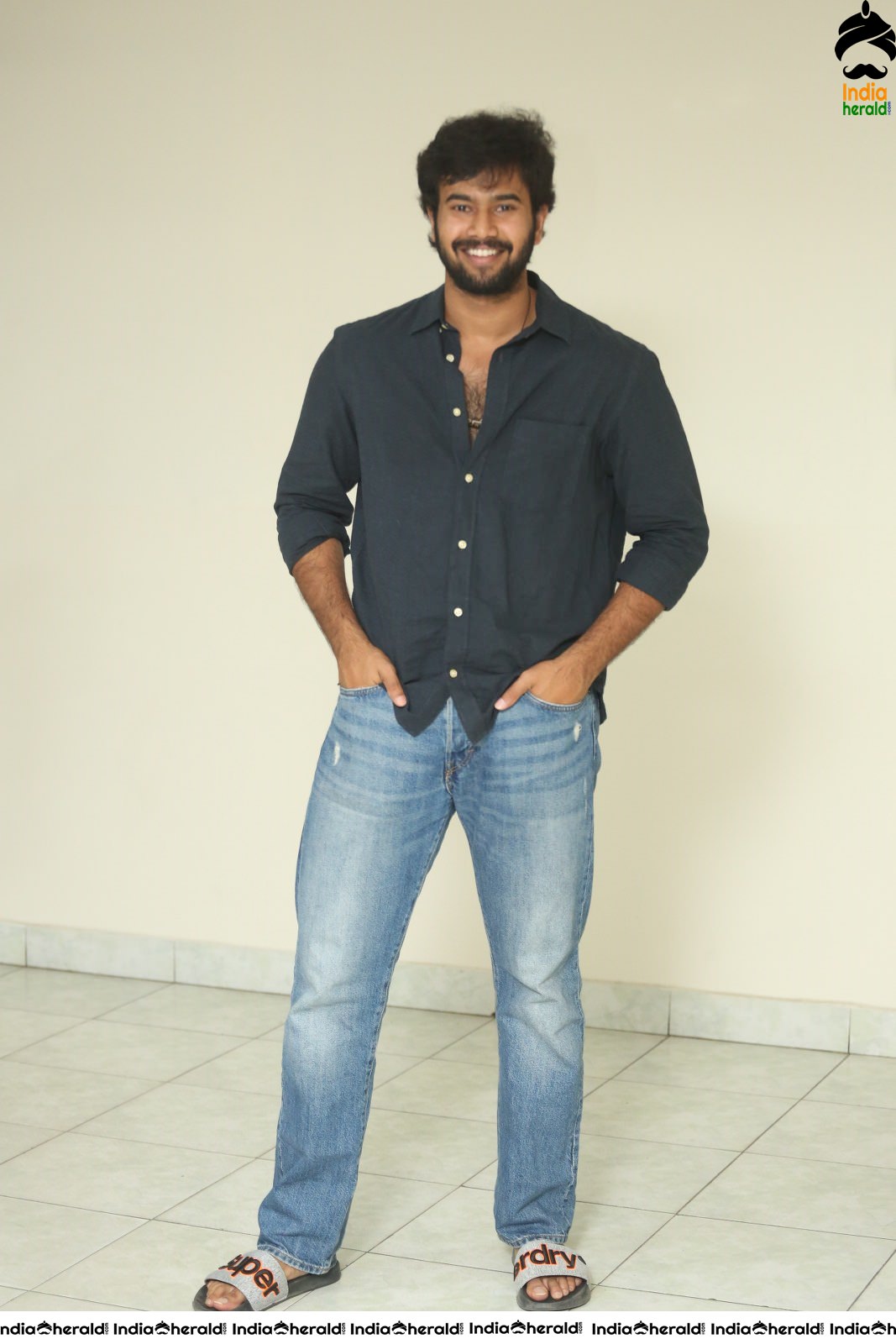 Actor Rahul Vijay Latest Photoshoot Stills during a Press meet