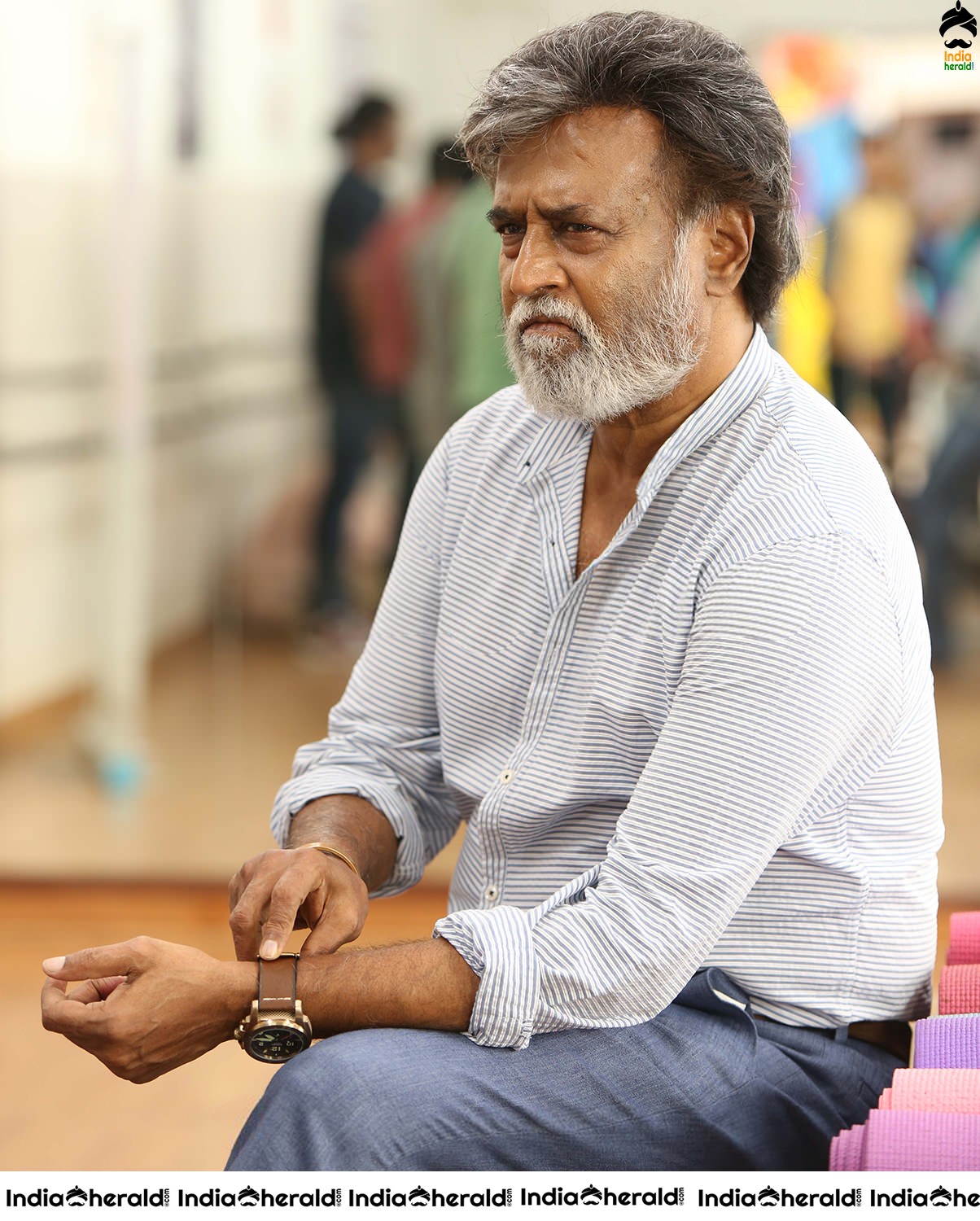 Actor Rajinikanth Unseen Stills from Kabali Set 3