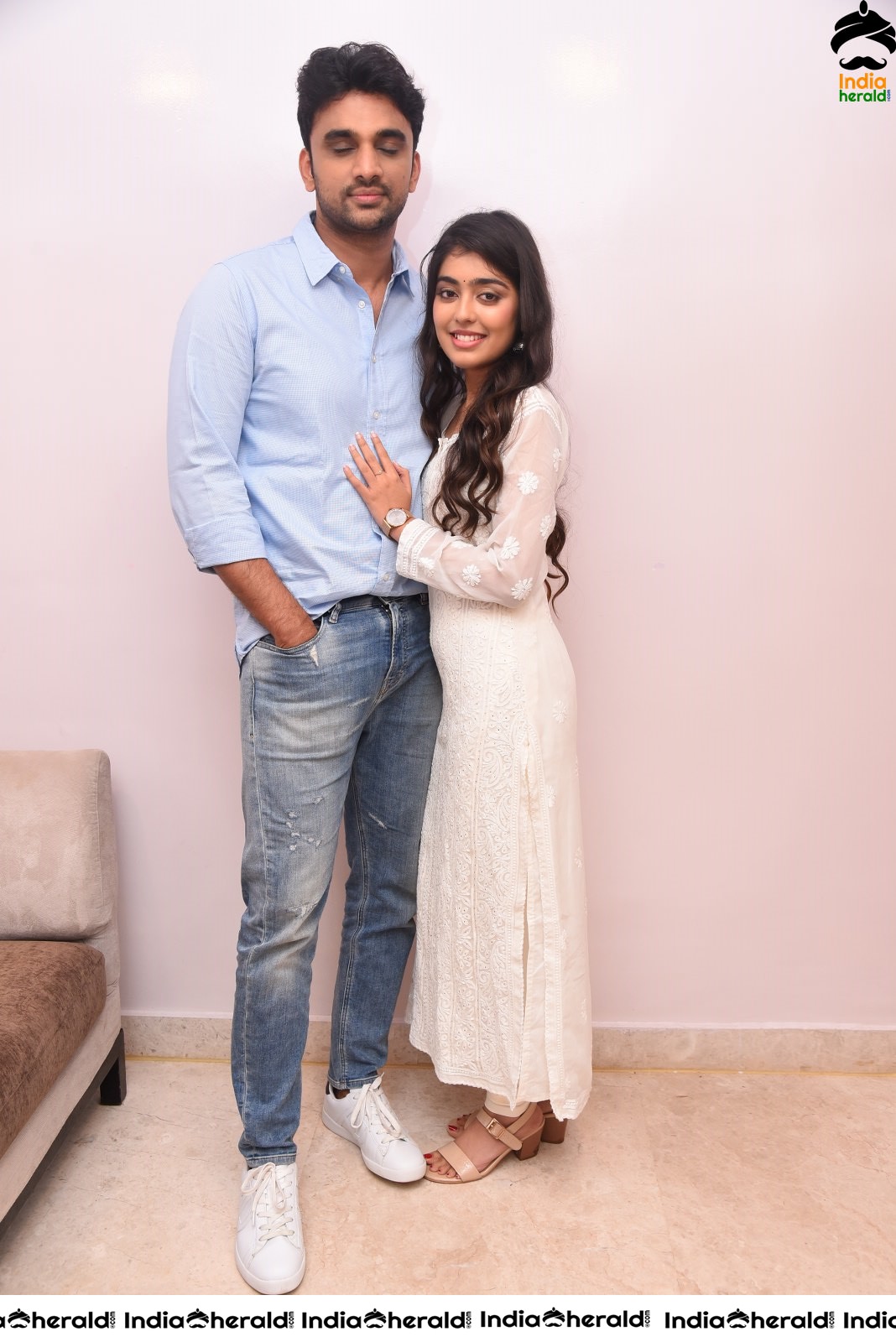 Actor Rakesh Varre Stills Along With Actress Gargeyi Yellapragada Set 2