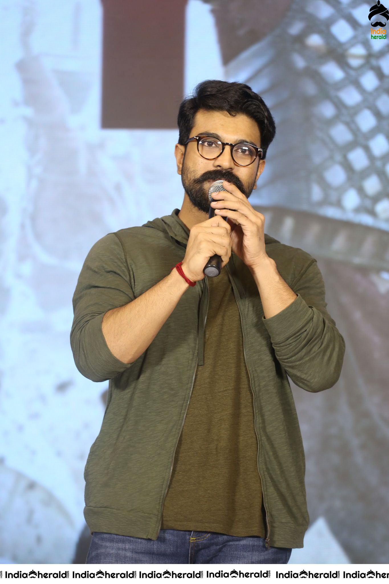 Actor Ram Charan Throwback Photos with Twirled Moustache