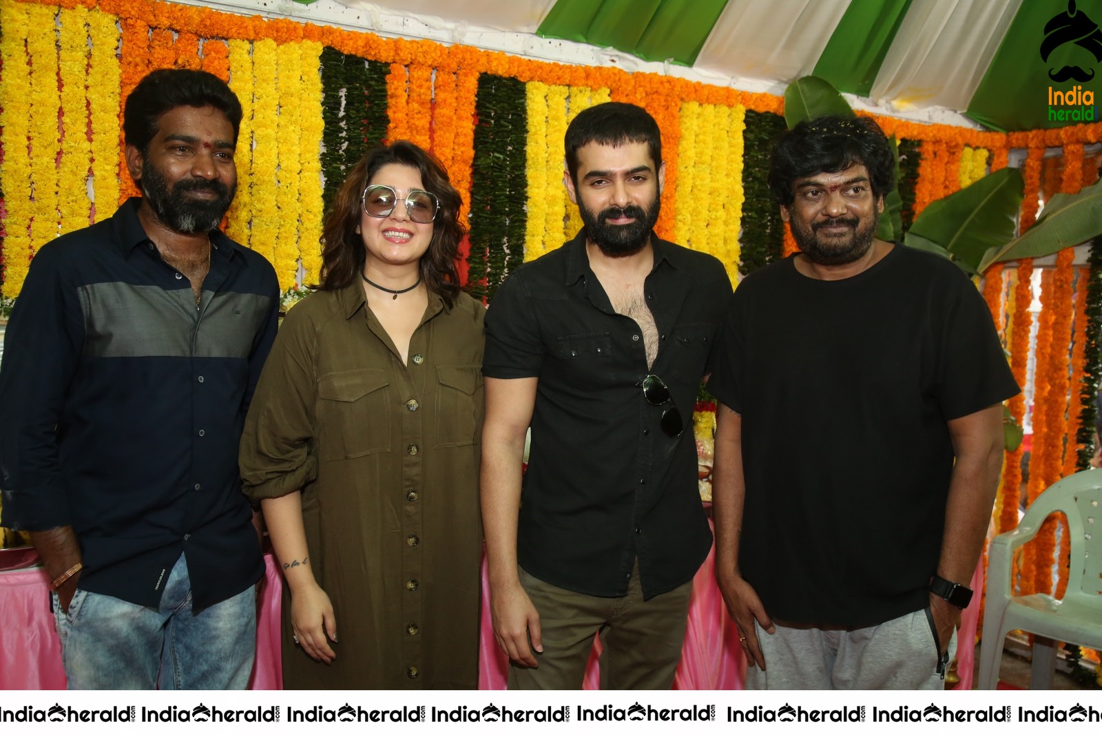 Actor Ram Pothineni stills with Charmi and Puri Jagannath Set 1