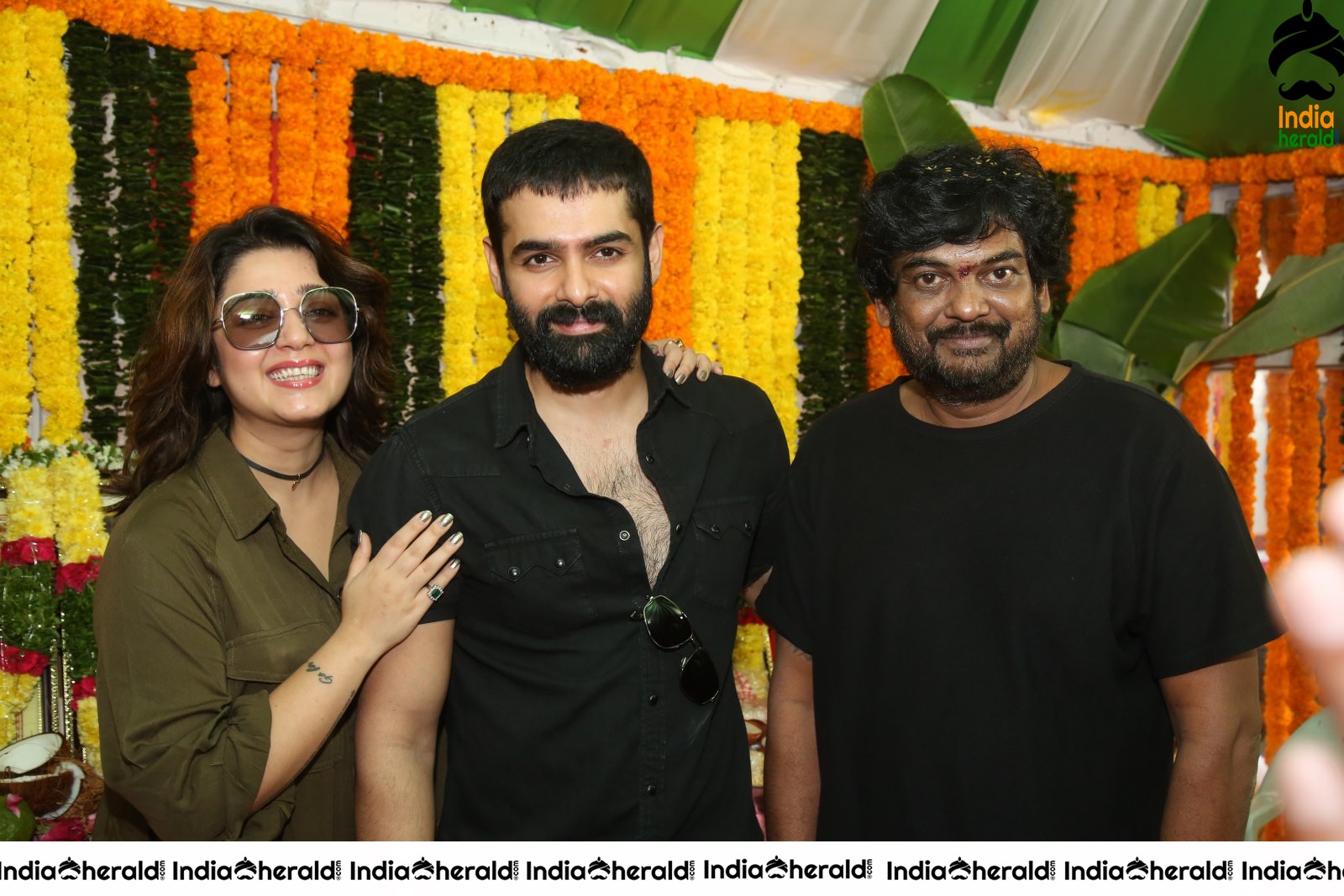 Actor Ram Pothineni stills with Charmi and Puri Jagannath Set 1