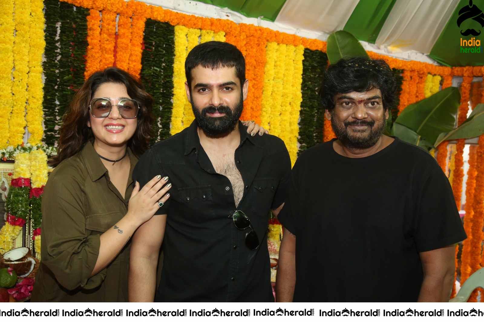 Actor Ram Pothineni stills with Charmi and Puri Jagannath Set 1