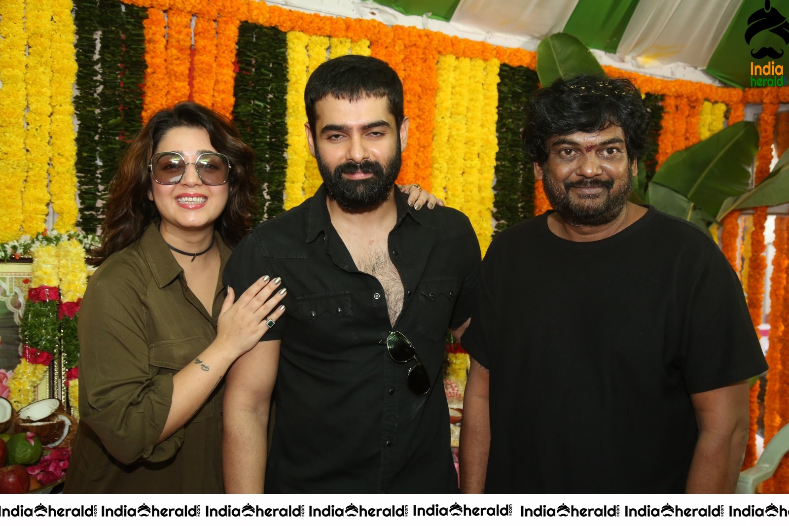 Actor Ram Pothineni stills with Charmi and Puri Jagannath Set 1