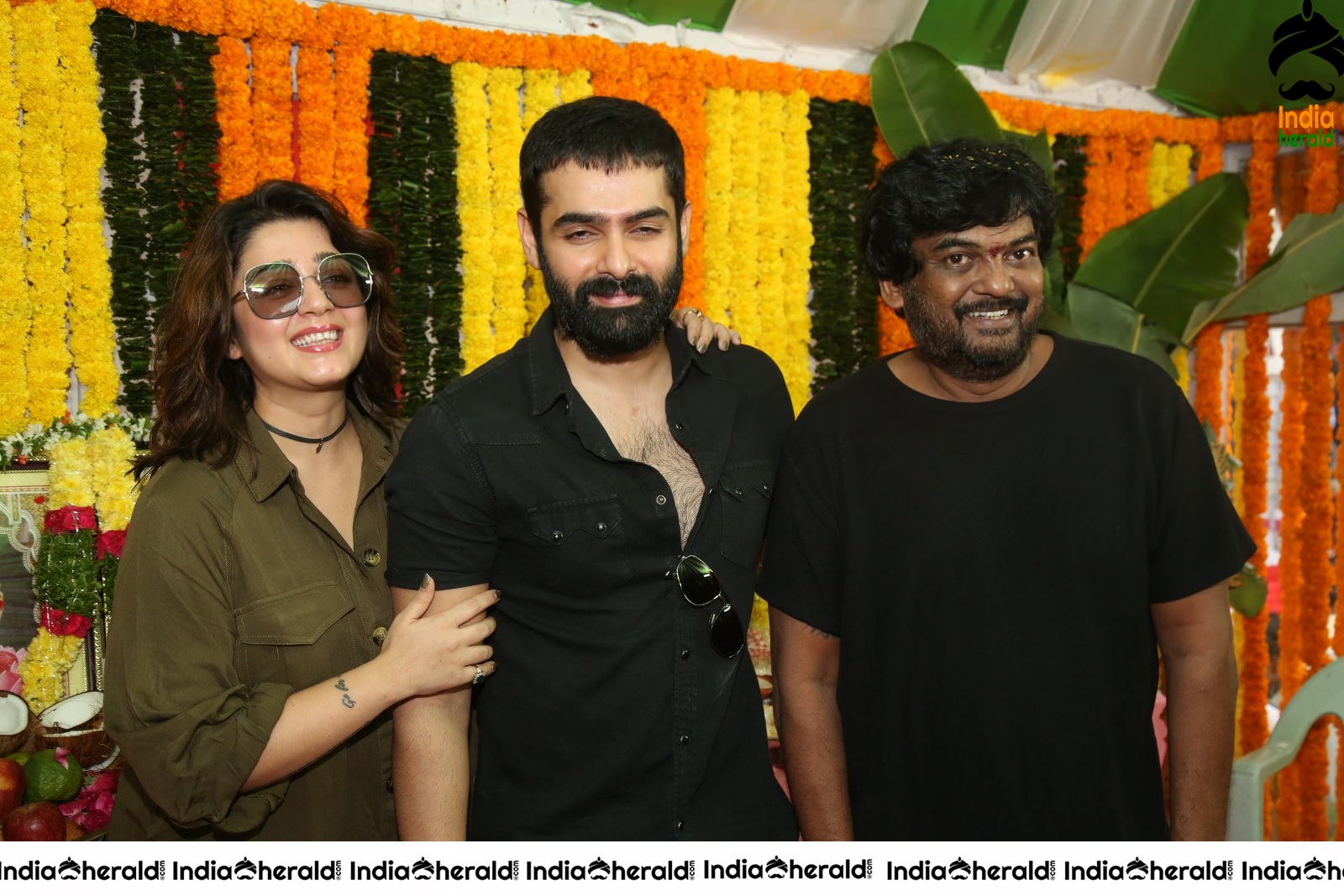 Actor Ram Pothineni stills with Charmi and Puri Jagannath Set 1