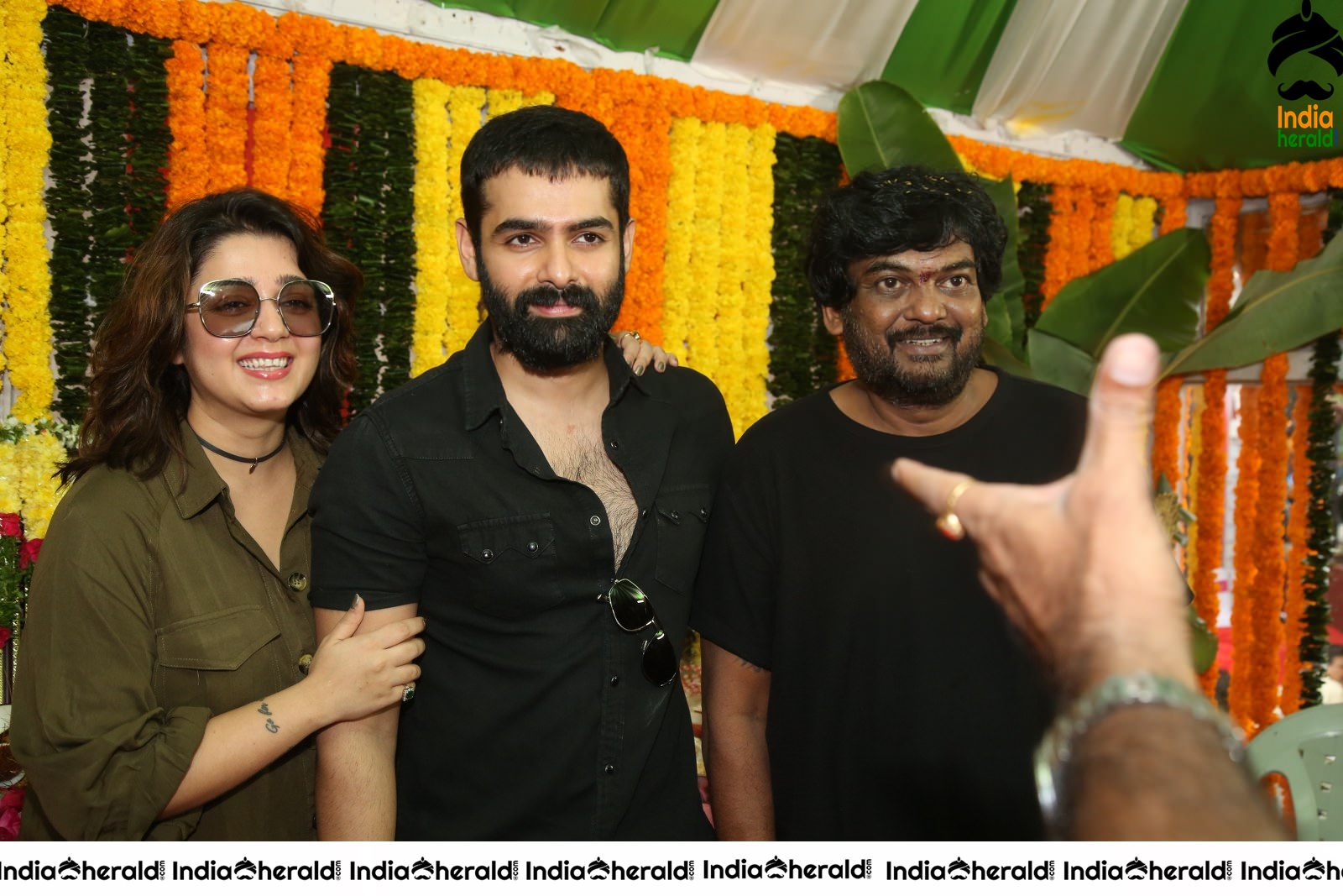 Actor Ram Pothineni stills with Charmi and Puri Jagannath Set 1