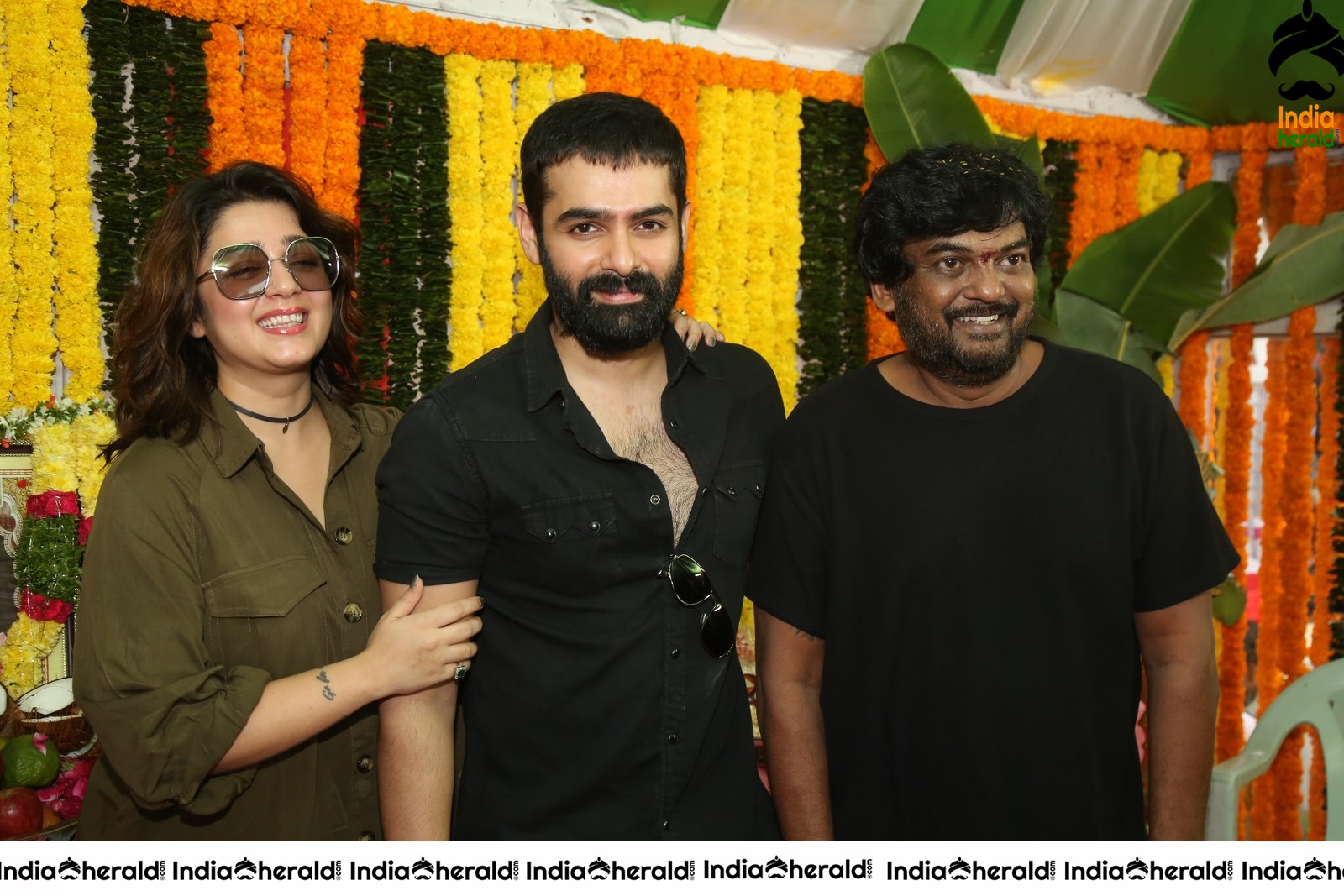 Actor Ram Pothineni stills with Charmi and Puri Jagannath Set 1