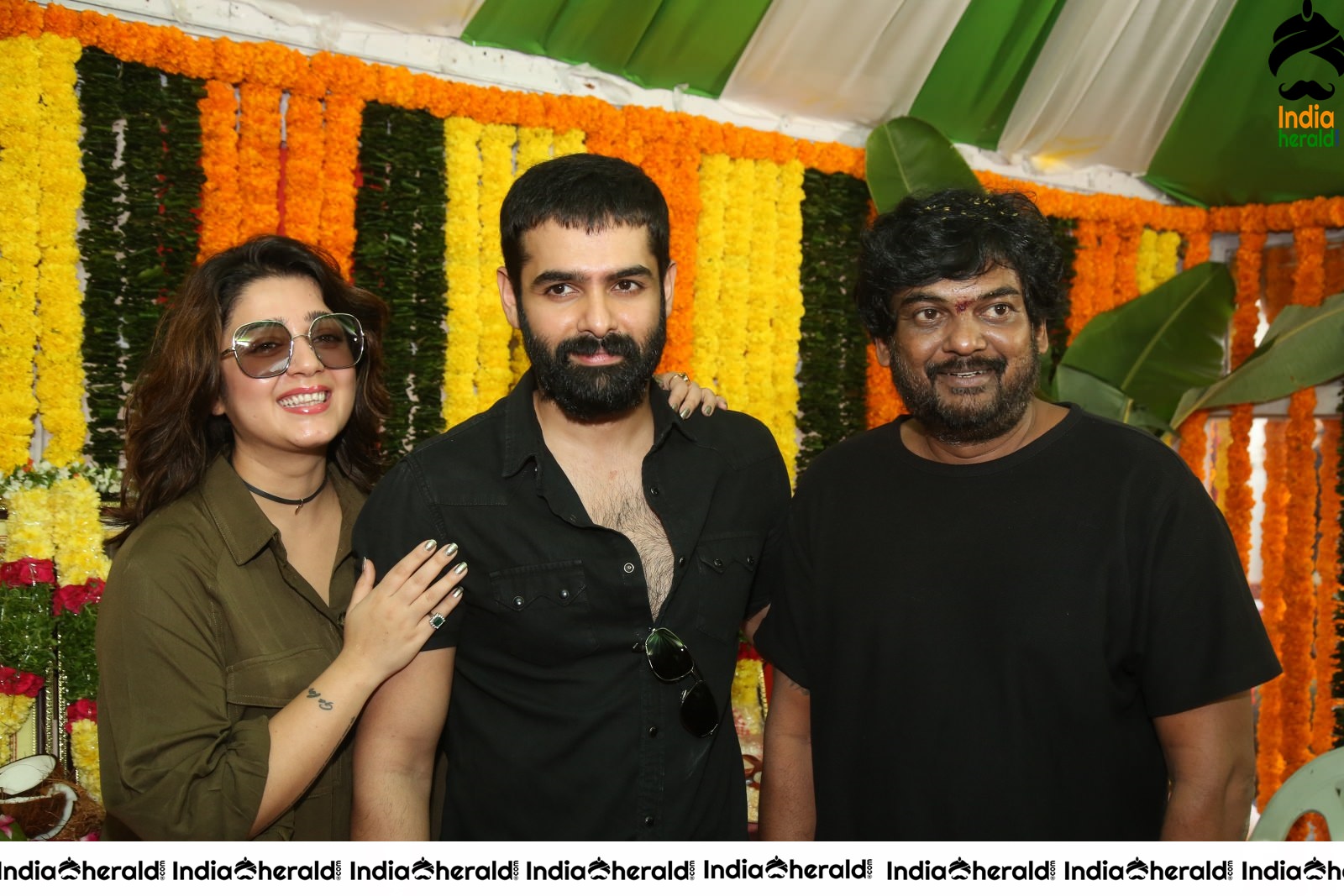 Actor Ram Pothineni stills with Charmi and Puri Jagannath Set 1