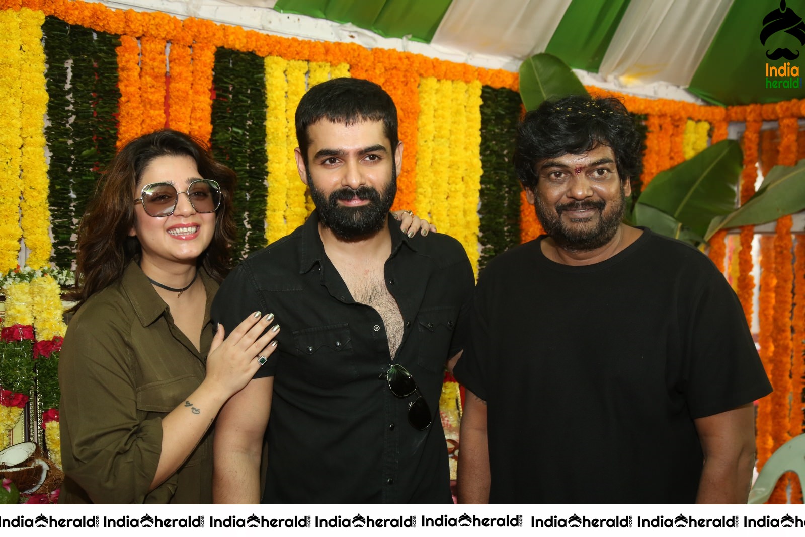 Actor Ram Pothineni stills with Charmi and Puri Jagannath Set 1