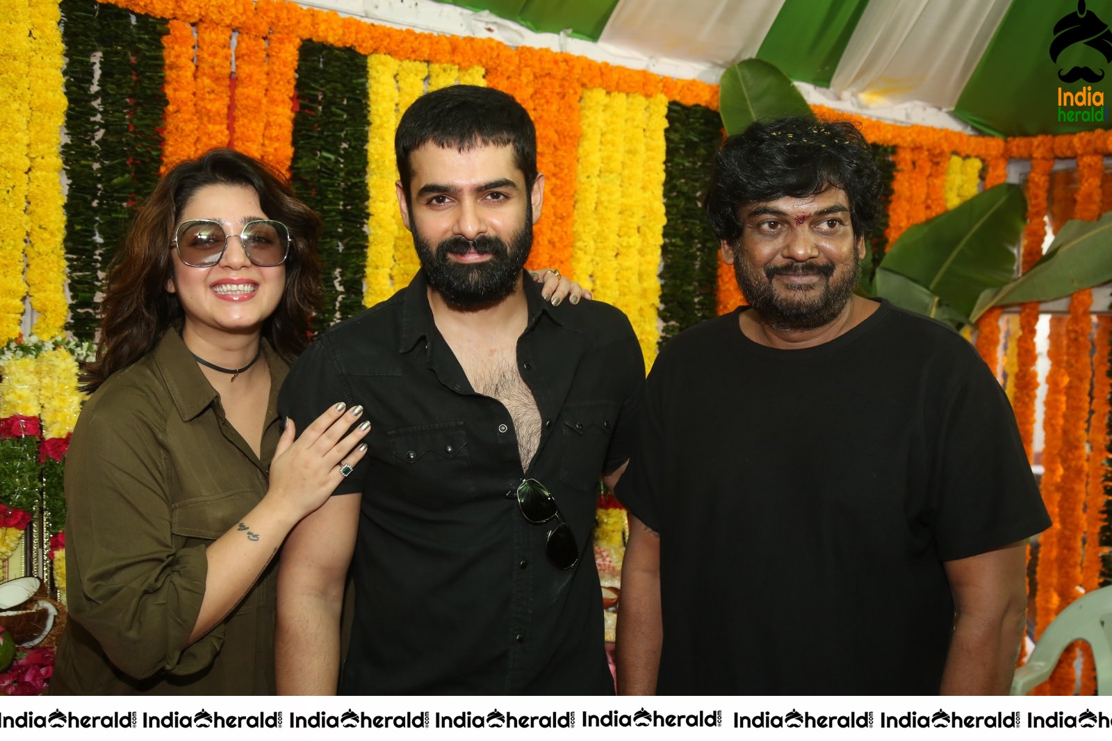 Actor Ram Pothineni stills with Charmi and Puri Jagannath Set 1