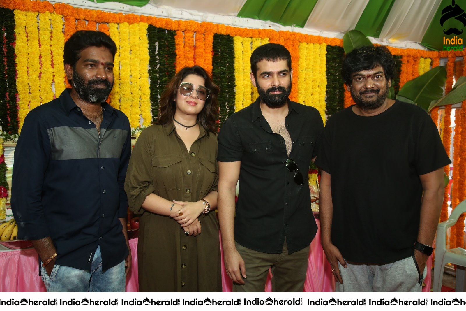 Actor Ram Pothineni stills with Charmi and Puri Jagannath Set 2