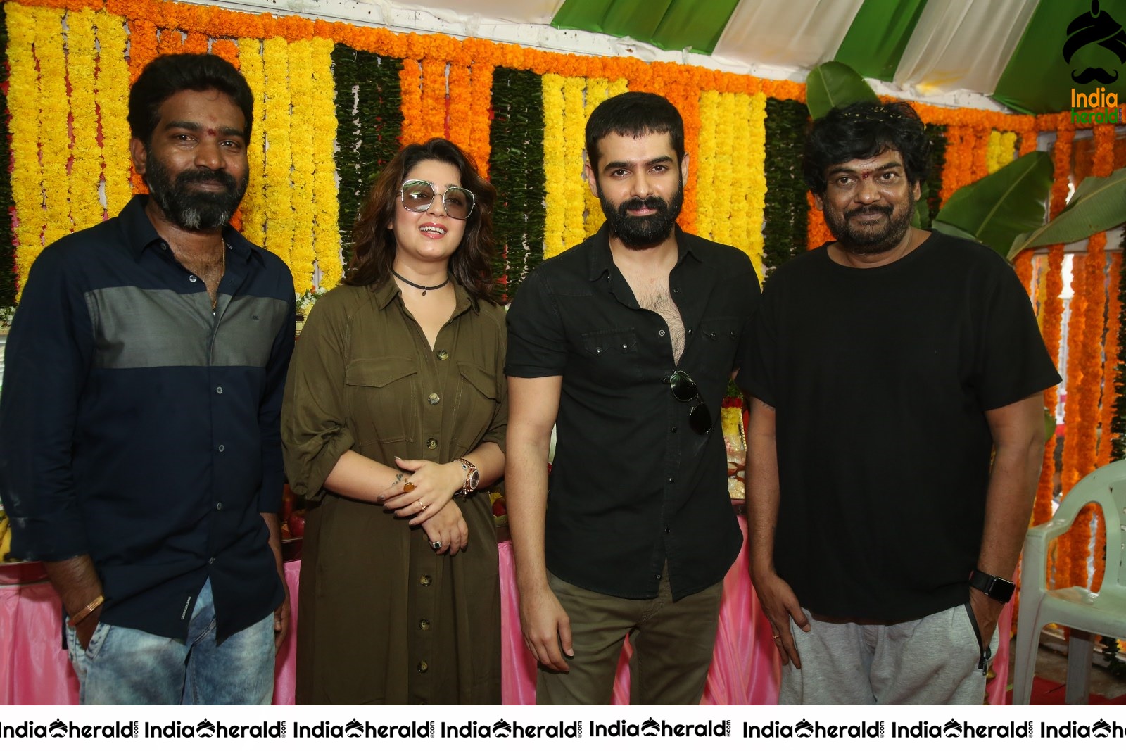 Actor Ram Pothineni stills with Charmi and Puri Jagannath Set 2