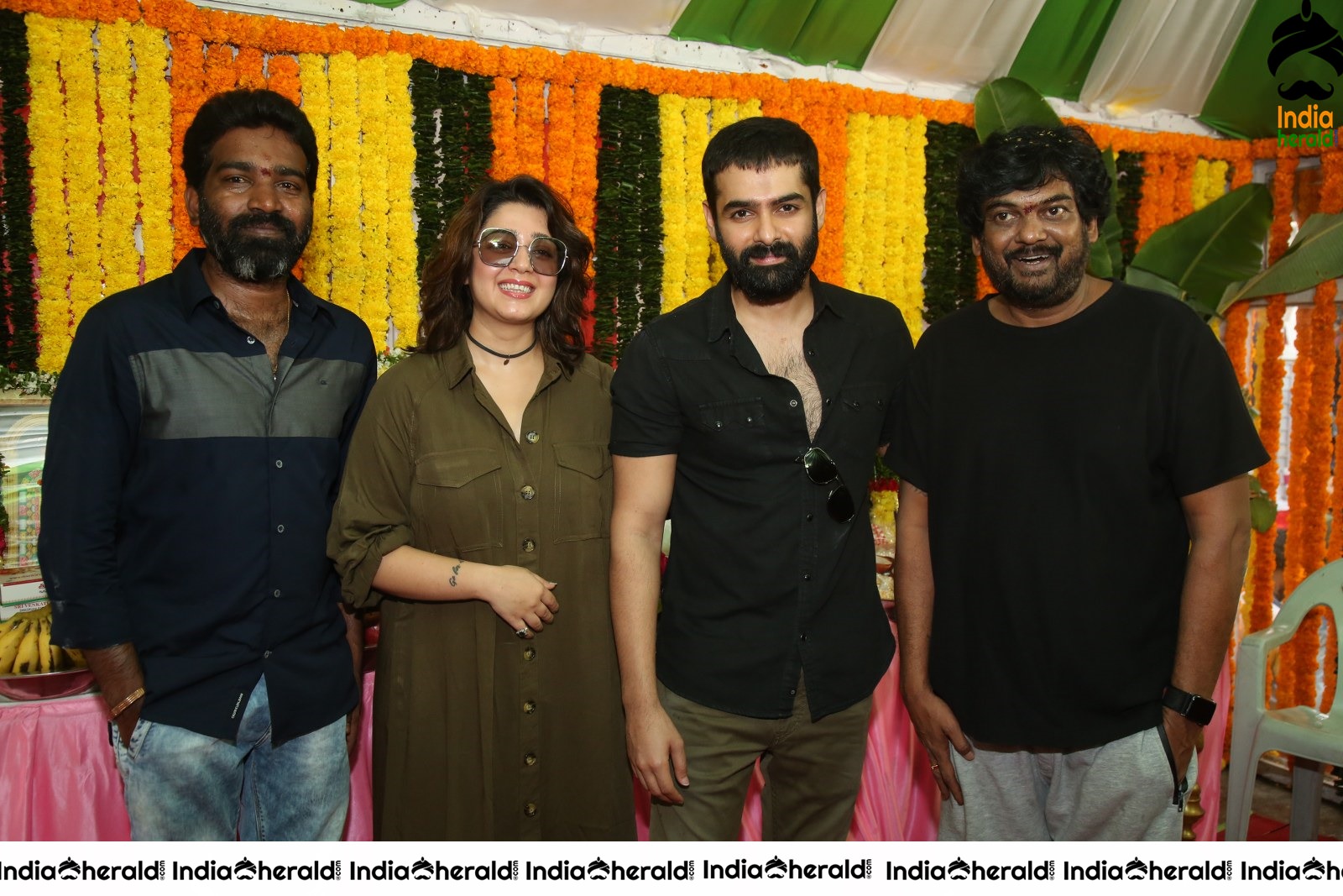Actor Ram Pothineni stills with Charmi and Puri Jagannath Set 2