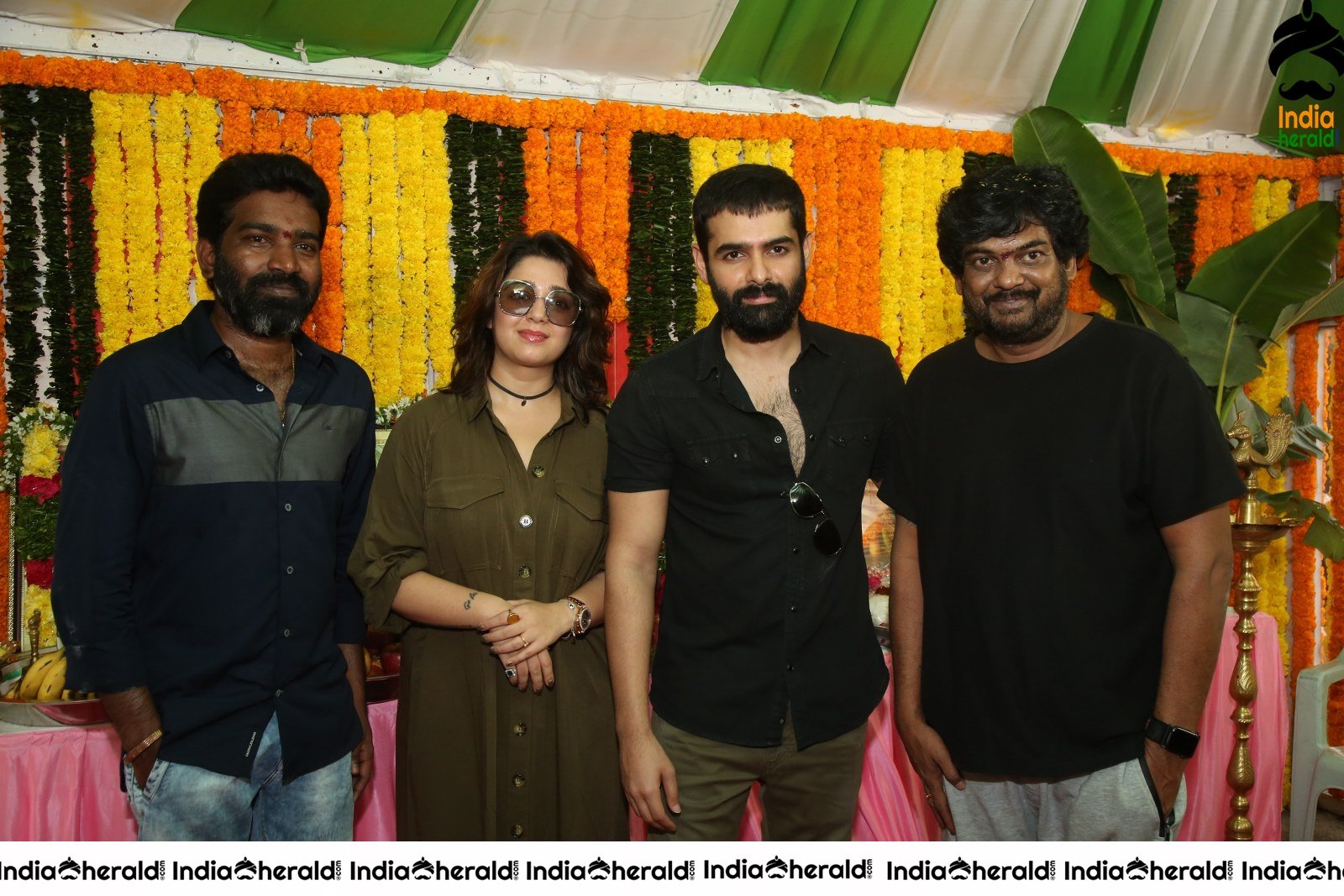 Actor Ram Pothineni stills with Charmi and Puri Jagannath Set 2