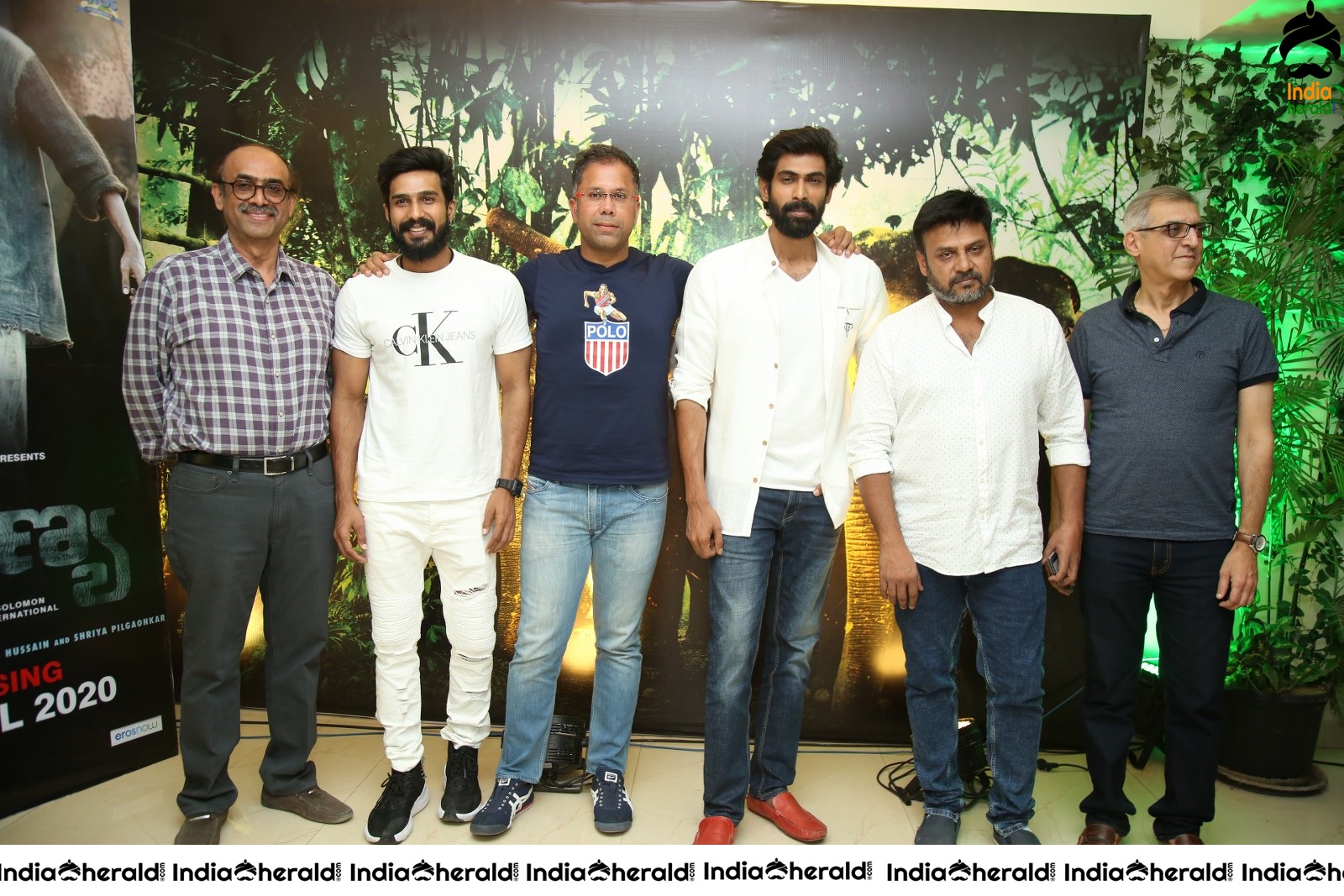Actor Rana Daggubati Latest Photos at Aranya Teaser Launch