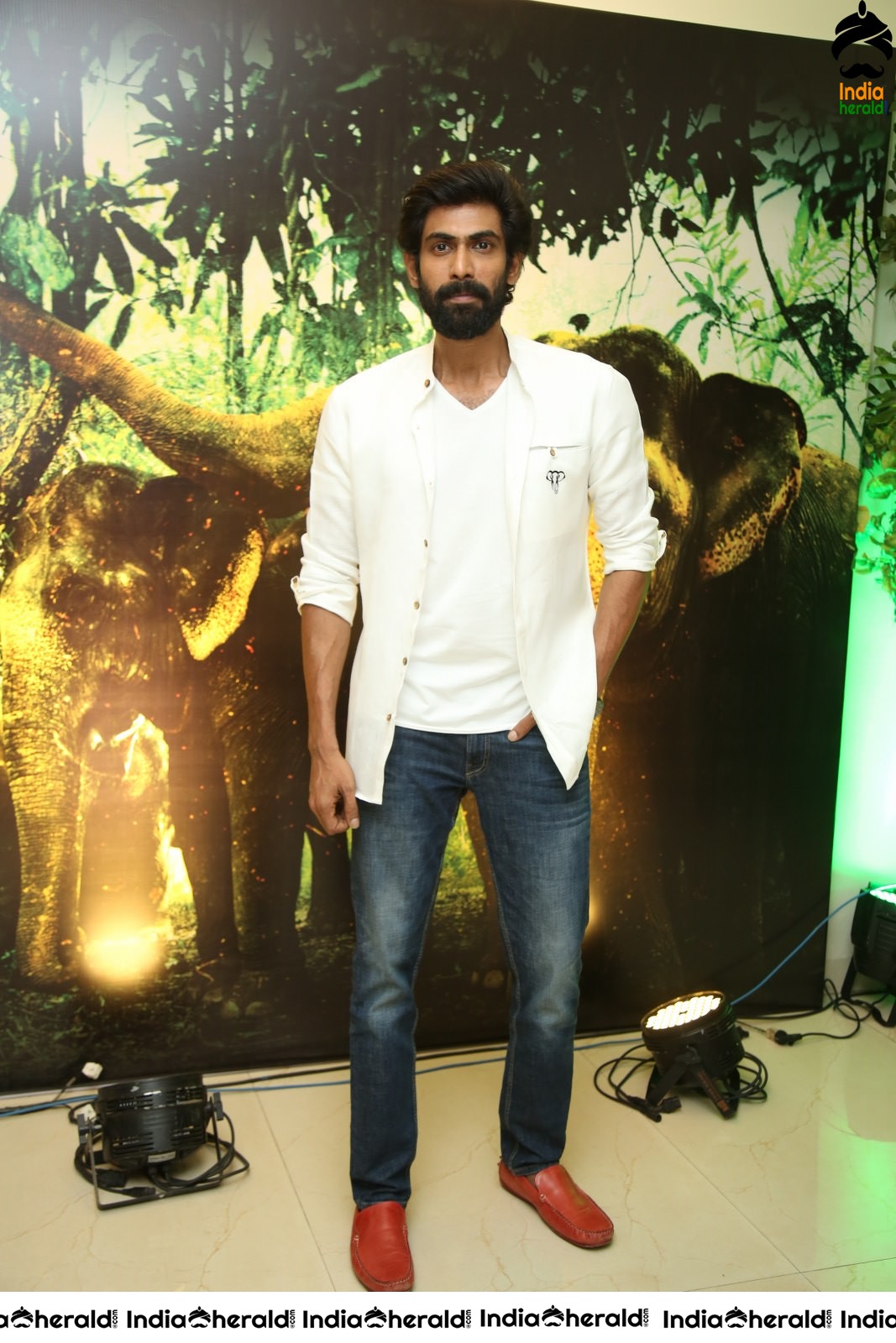 Actor Rana Daggubati Latest Photos at Aranya Teaser Launch