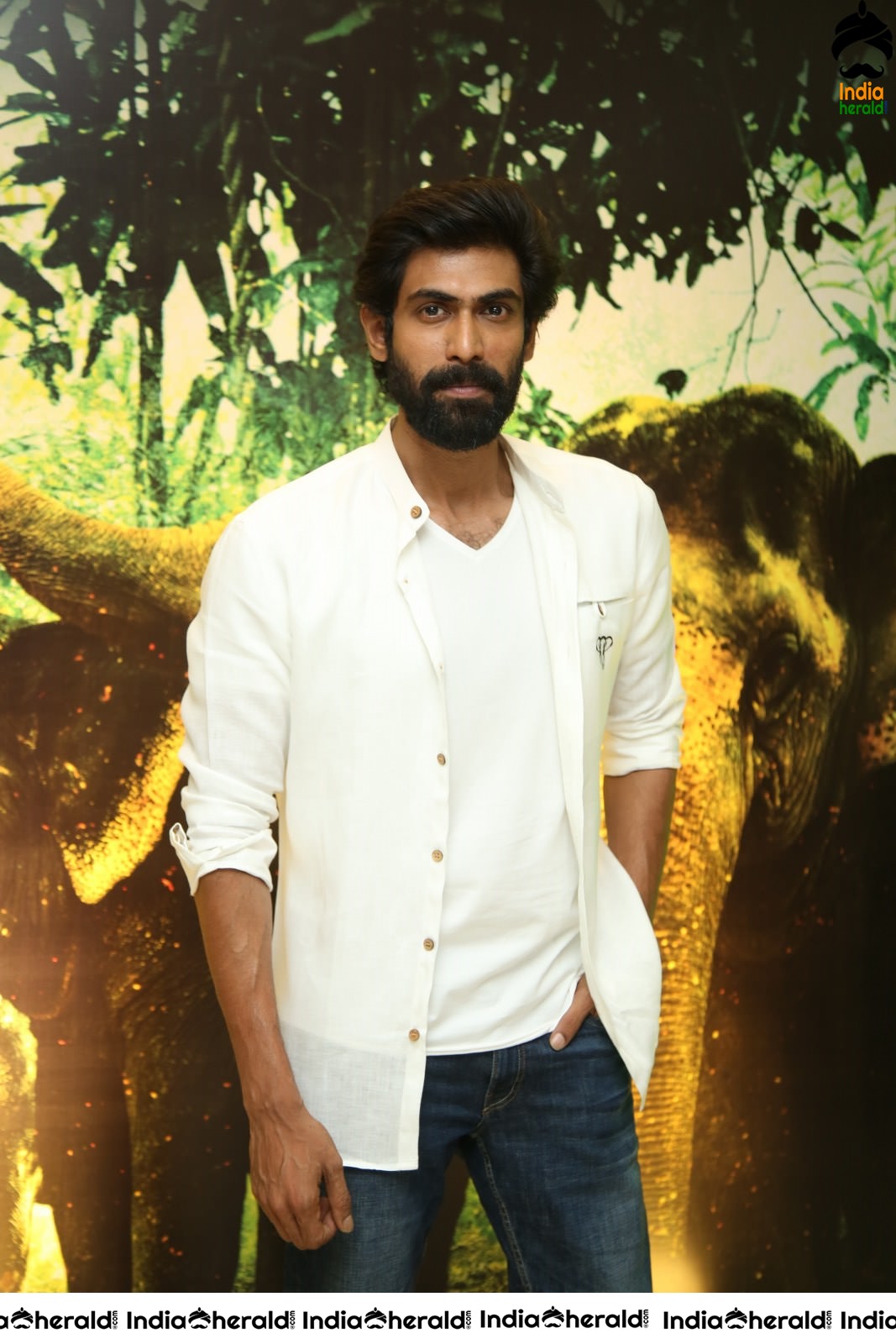 Actor Rana Daggubati Latest Photos at Aranya Teaser Launch