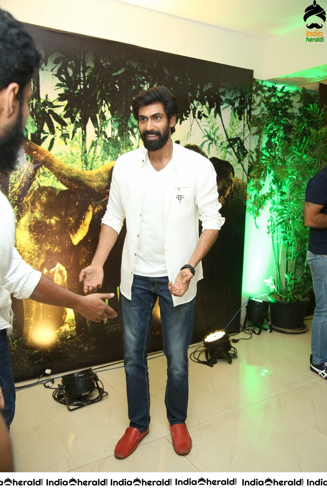 Actor Rana Daggubati Latest Photos at Aranya Teaser Launch