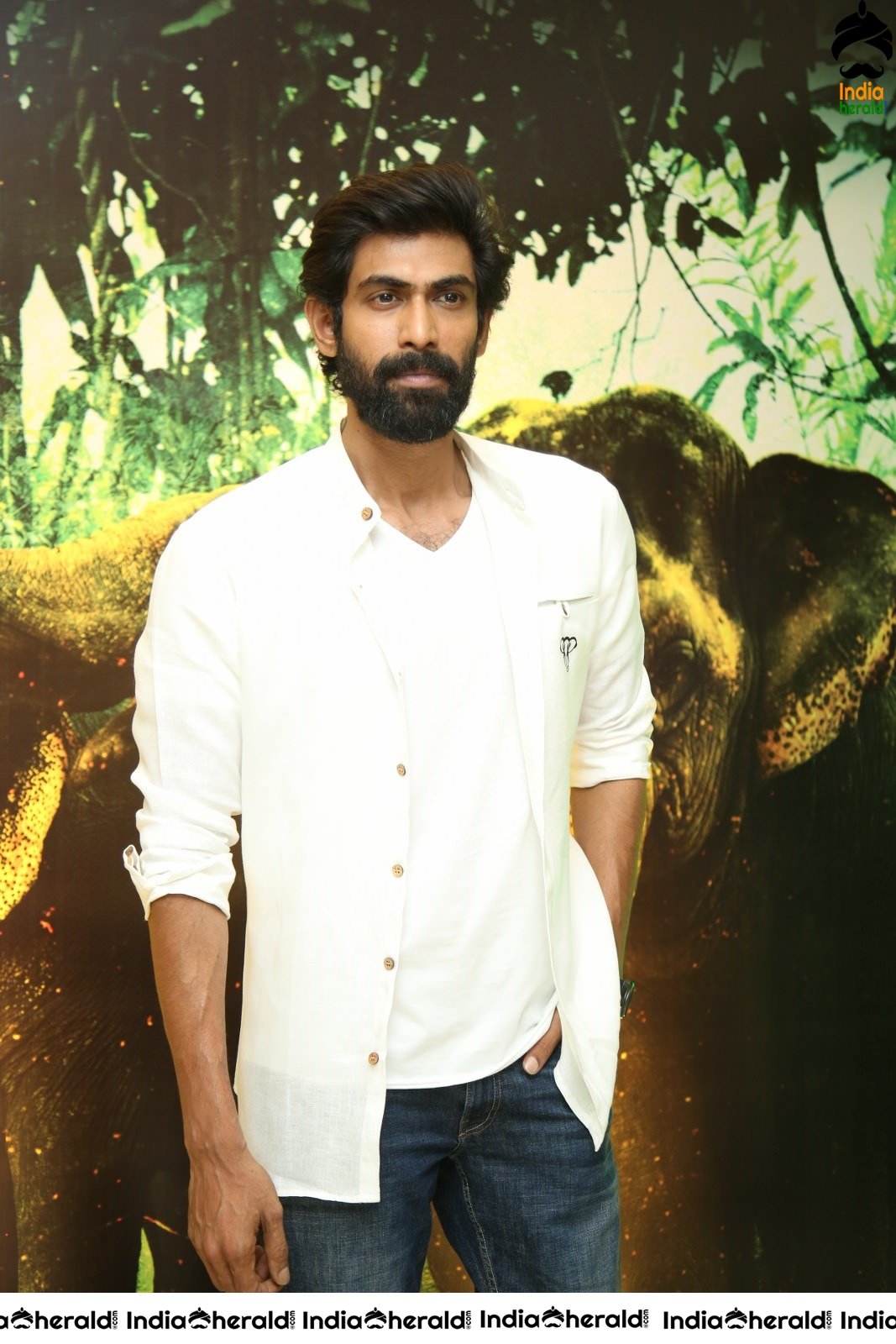 Actor Rana Daggubati Latest Photos at Aranya Teaser Launch