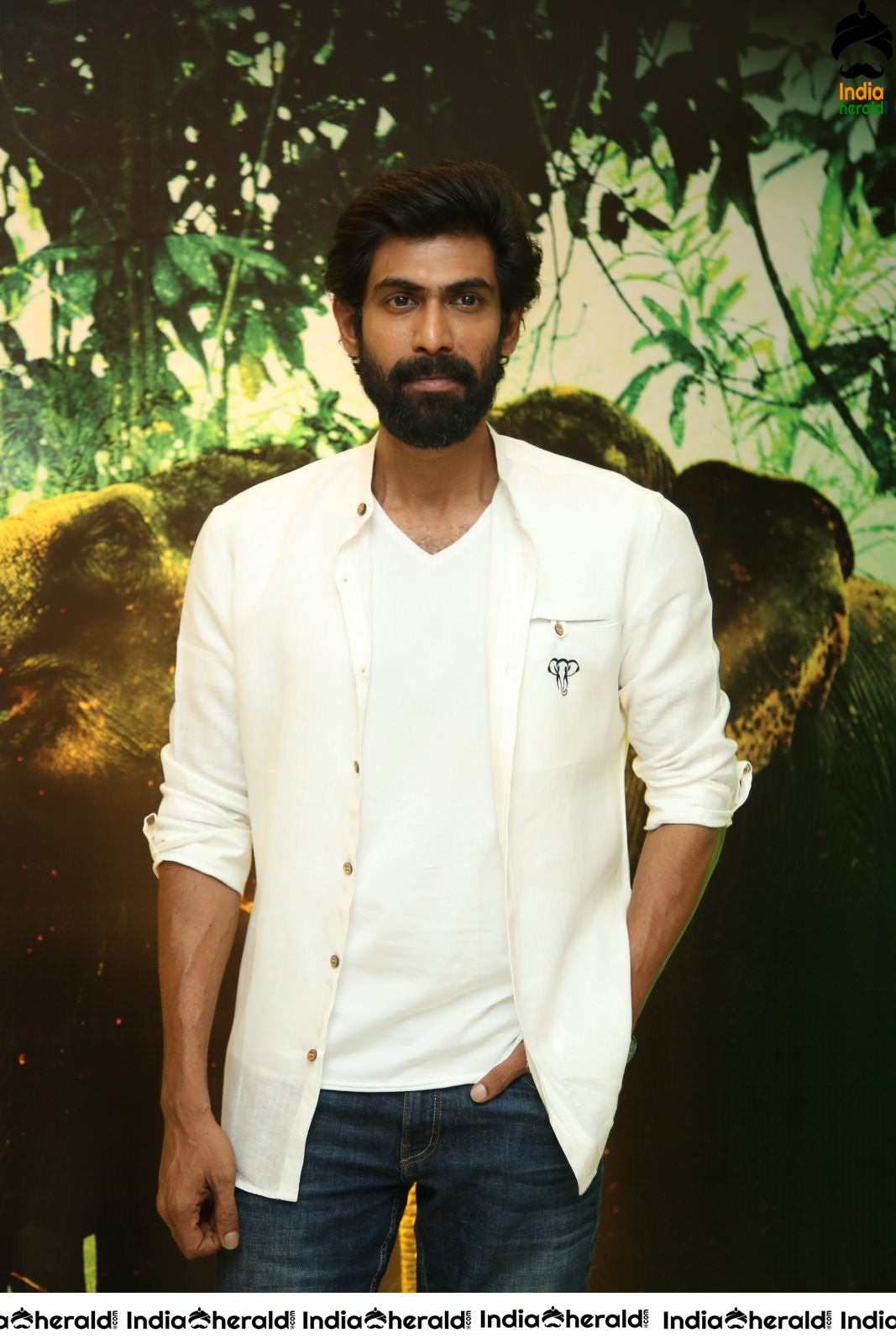 Actor Rana Daggubati Latest Photos at Aranya Teaser Launch