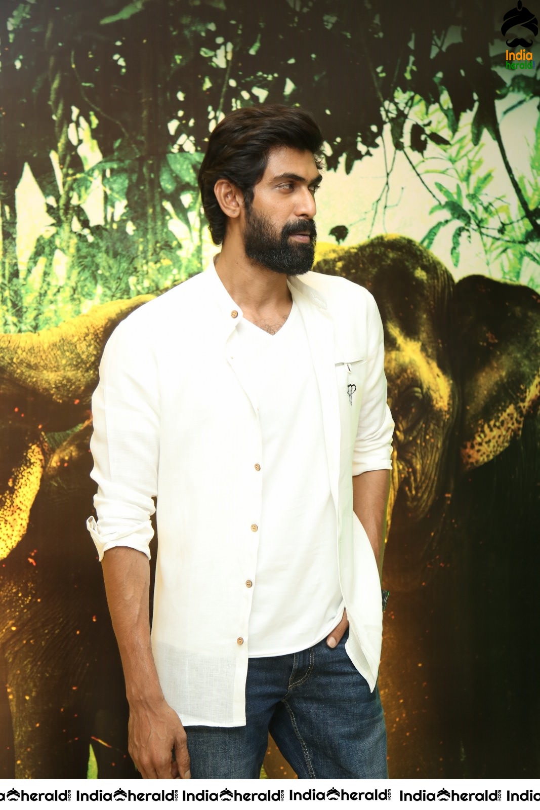 Actor Rana Daggubati Latest Photos at Aranya Teaser Launch