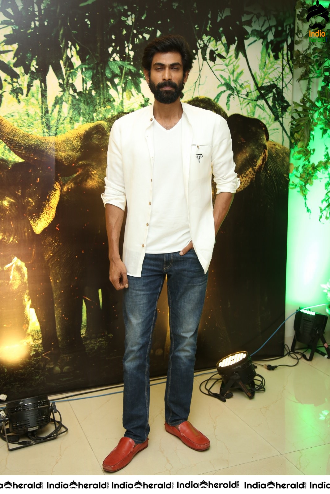 Actor Rana Daggubati Latest Photos at Aranya Teaser Launch