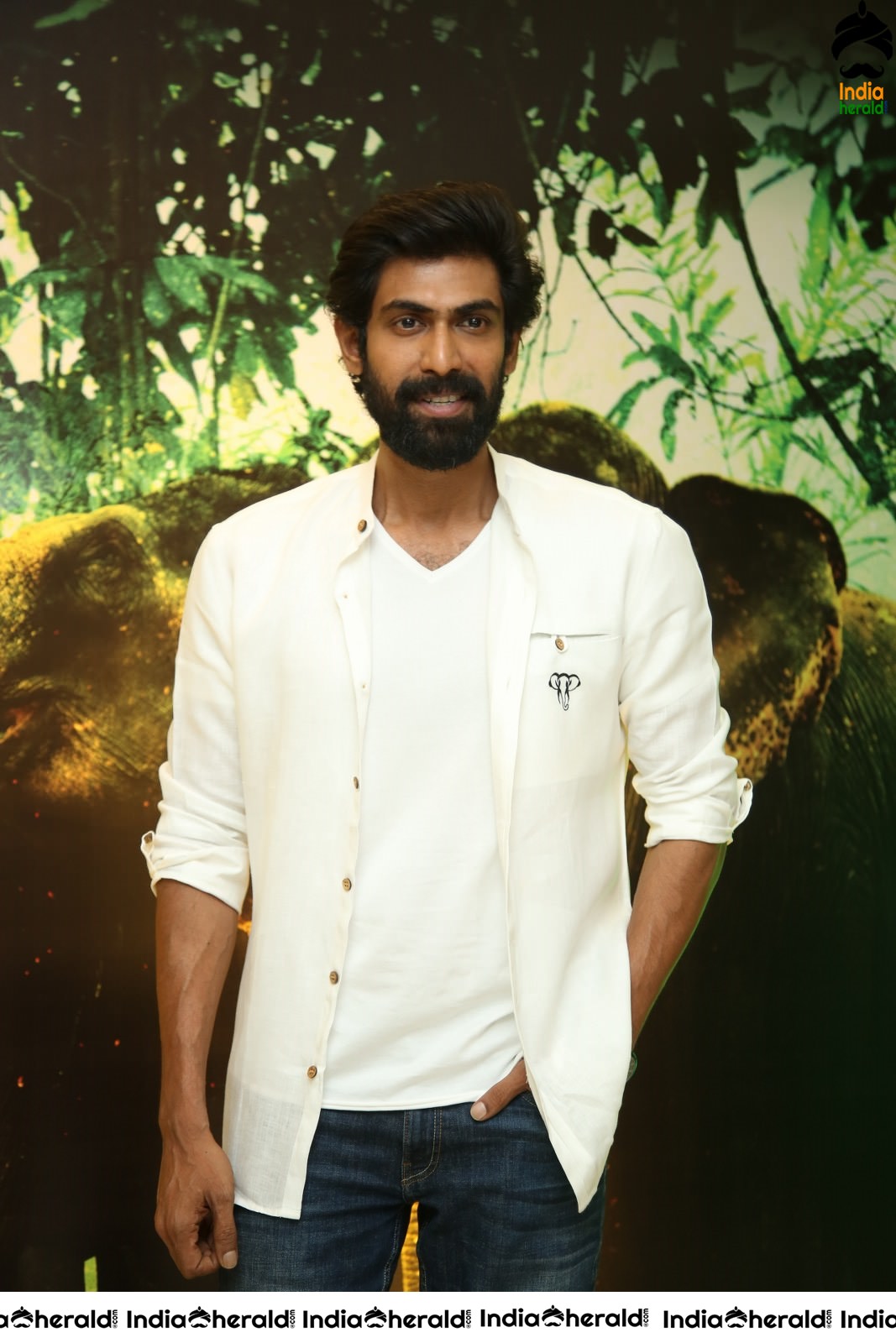 Actor Rana Daggubati Latest Photos at Aranya Teaser Launch